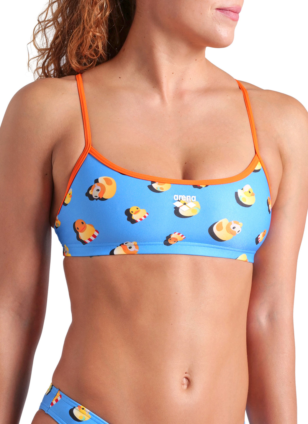 Arena Women's Ducks Bandeau Bikini Top、mySite、noshort