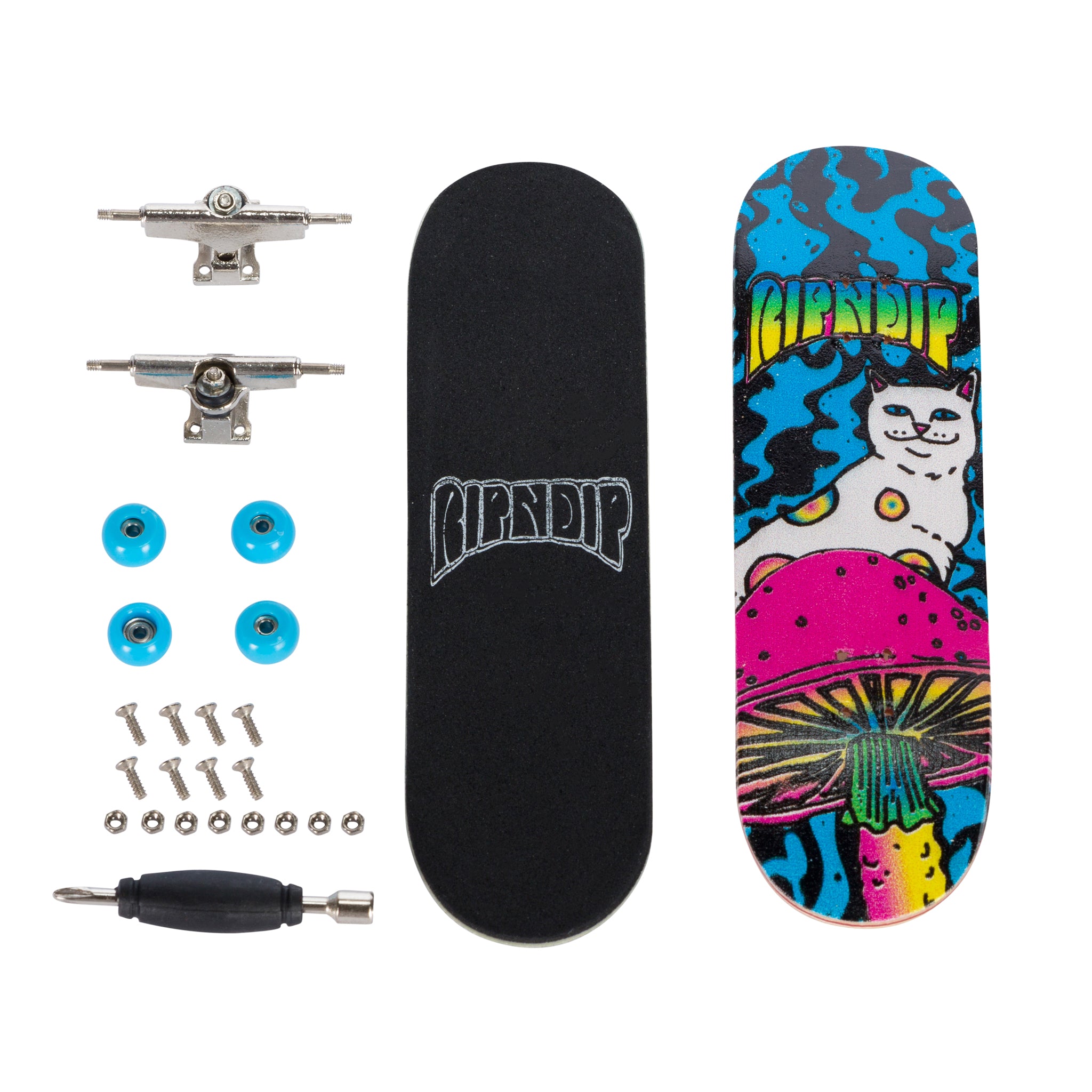  Psychedelic Mini Skateboard (Multi)、mySite、merchandisen