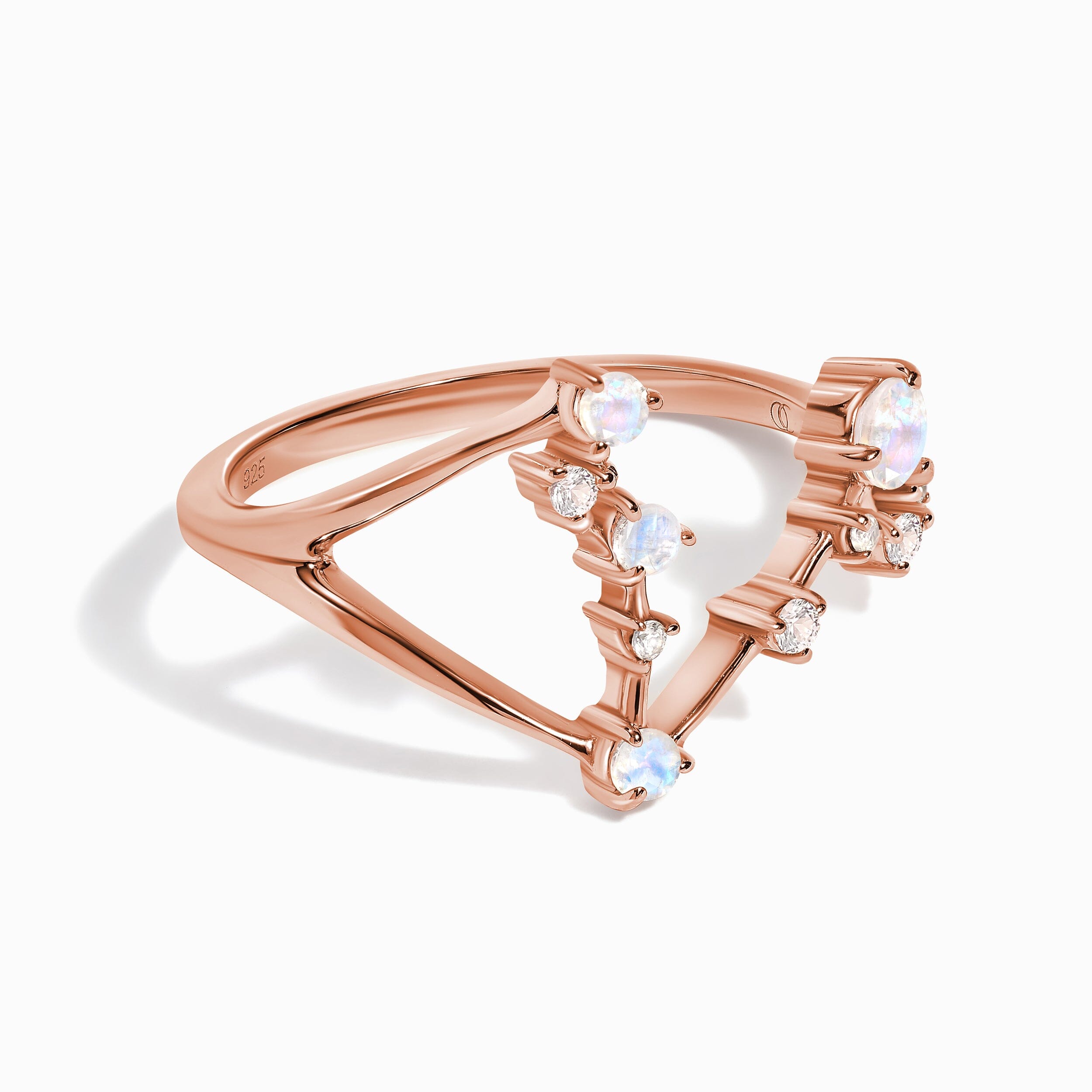 Moonstone Ring - Pisces Zodiac Constellation、mySite、hinf8tx79