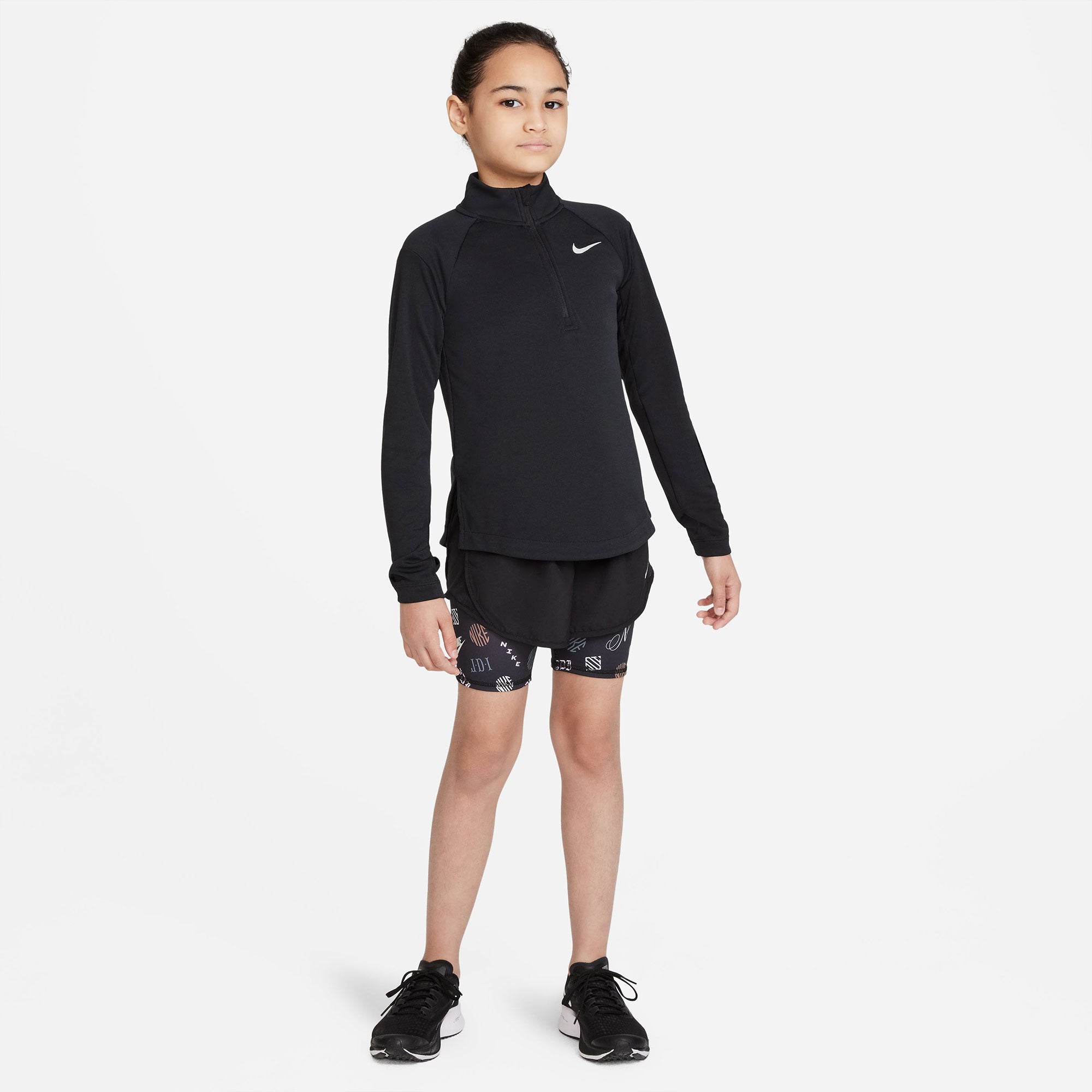 Nike Dri-FIT Girls' Long-Sleeve Top