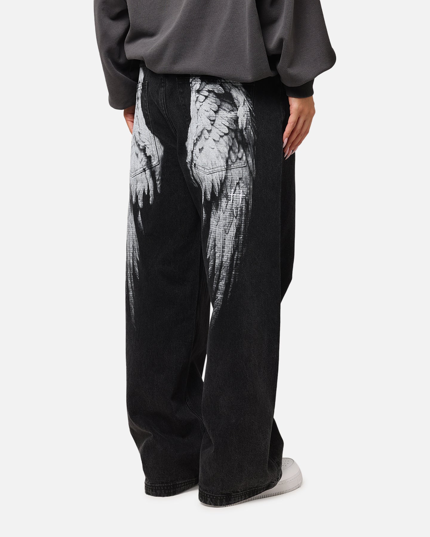 Saint Morta Amplus Afterlife Jeans Black Shadow、mySite、zt4zffjzw