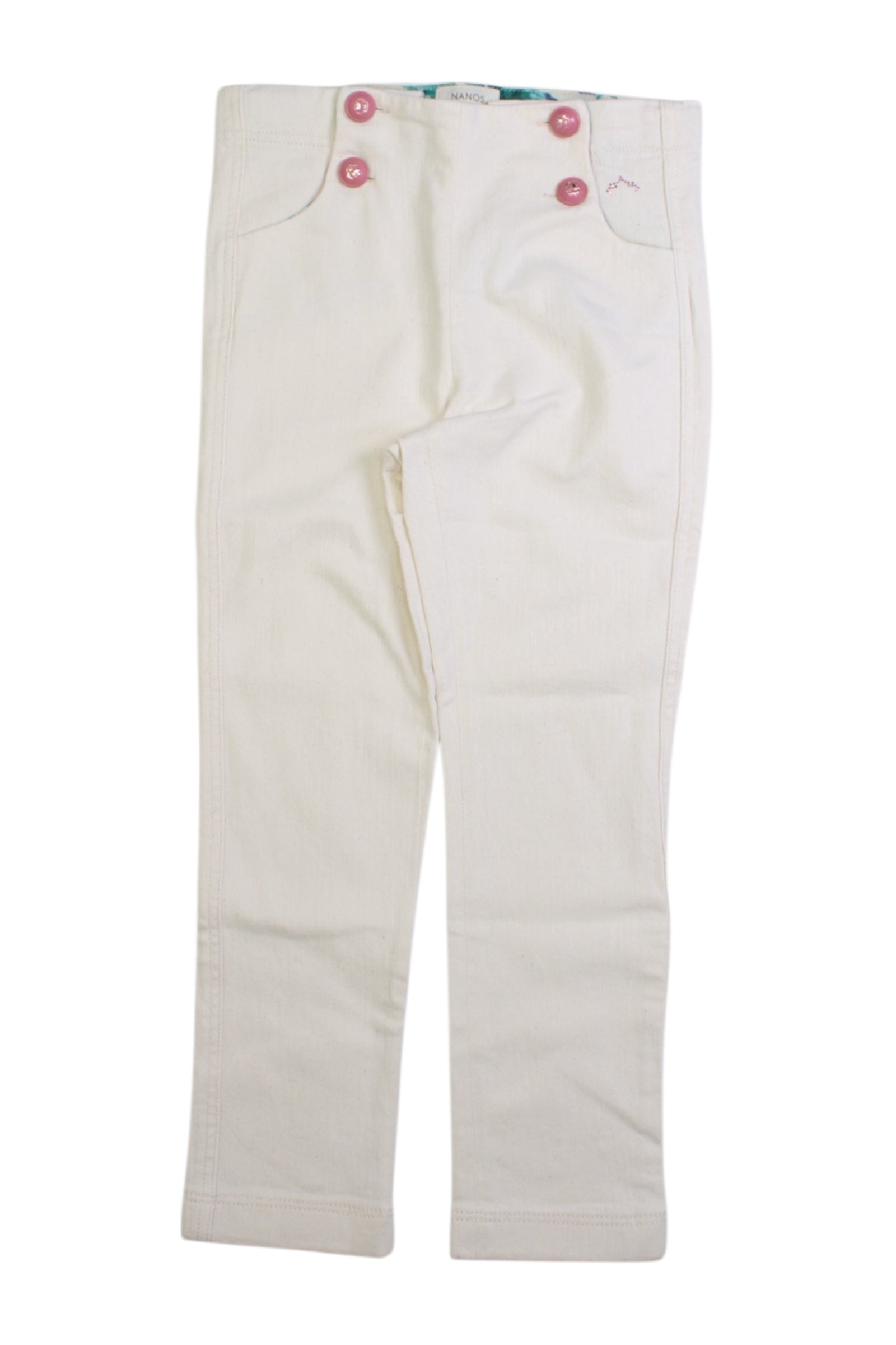 Nanos Button Detail Casual Pants 6T、mySite、g9winljtr