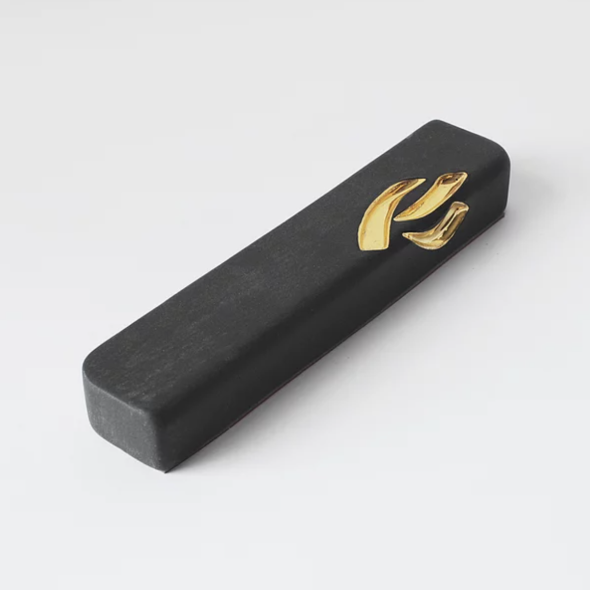 Medium Ceramic Mezuzah Case with Gold by Yahalomis - (Choice of Color)、mySite、topwebapps