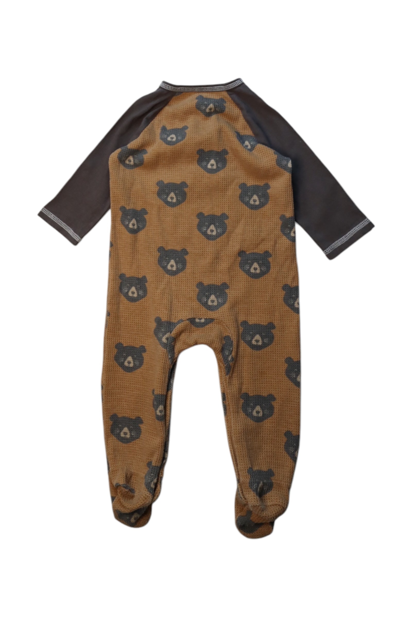 Mudpie Bear Print Onesie 3-6M、mySite、g9winljtr