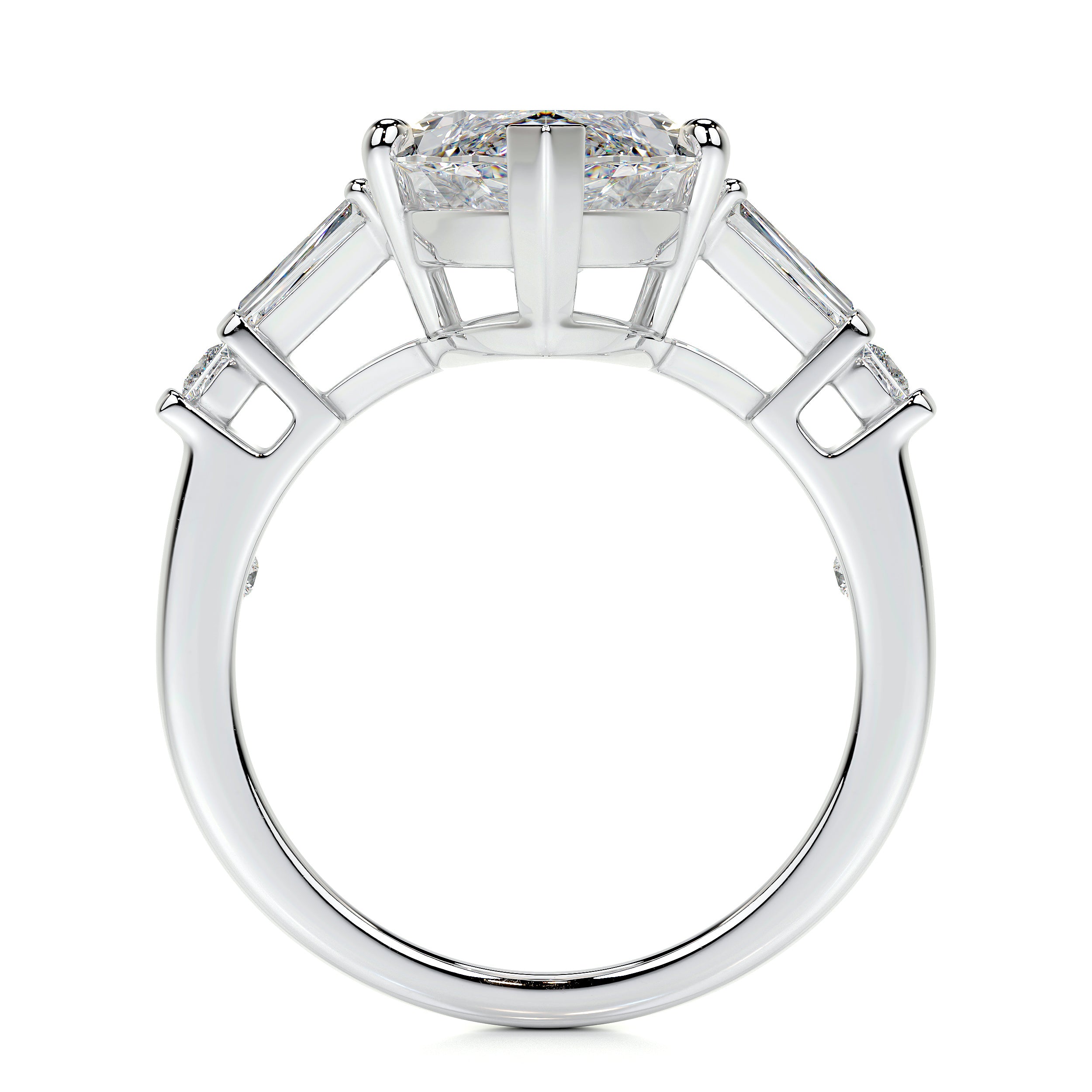 Tessa Lab Grown Diamond Ring -18K White Gold、mySite、hinf8tx79