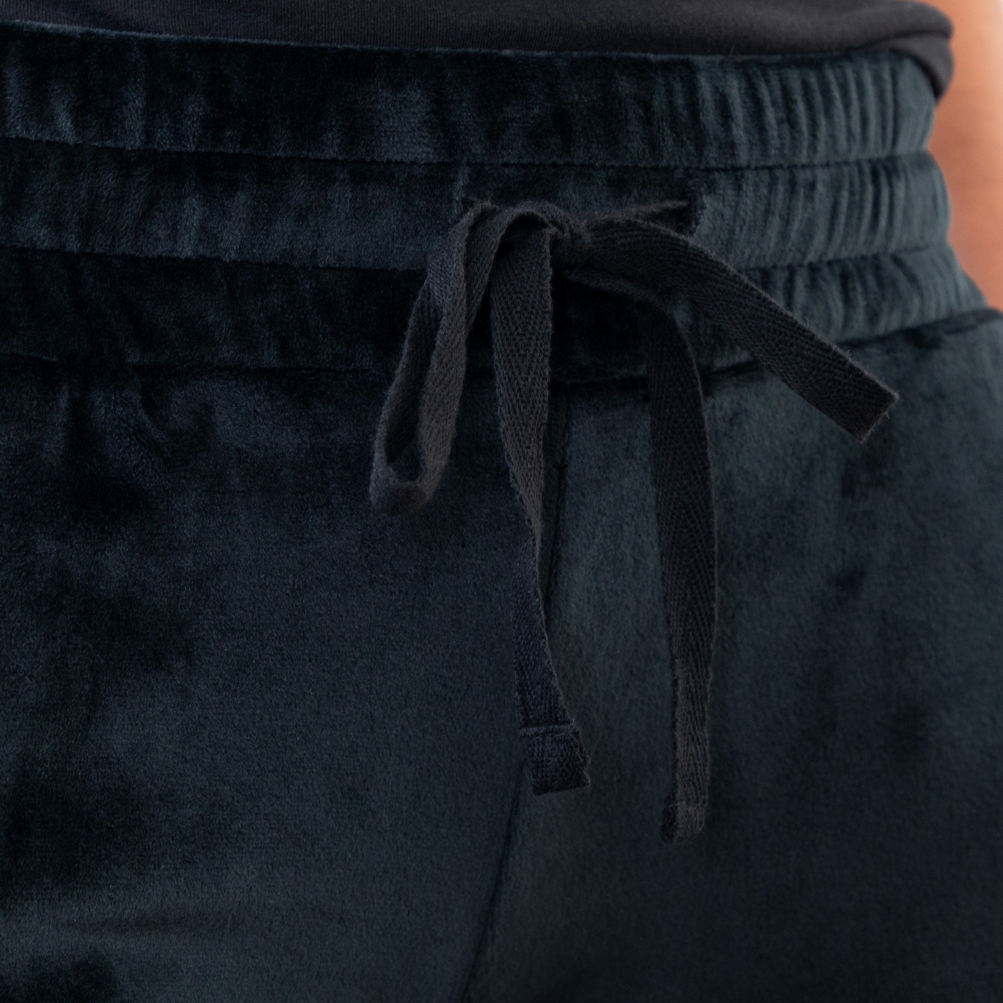 Velour Paw Print Straight Leg Pants、mySite、camillekostekn