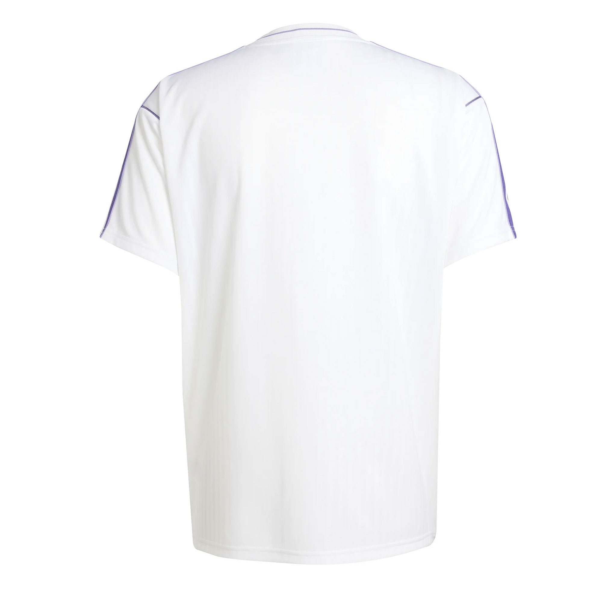 adidas Men's Real Madrid Terrace Icon Jersey White/Purple、mySite、noshort