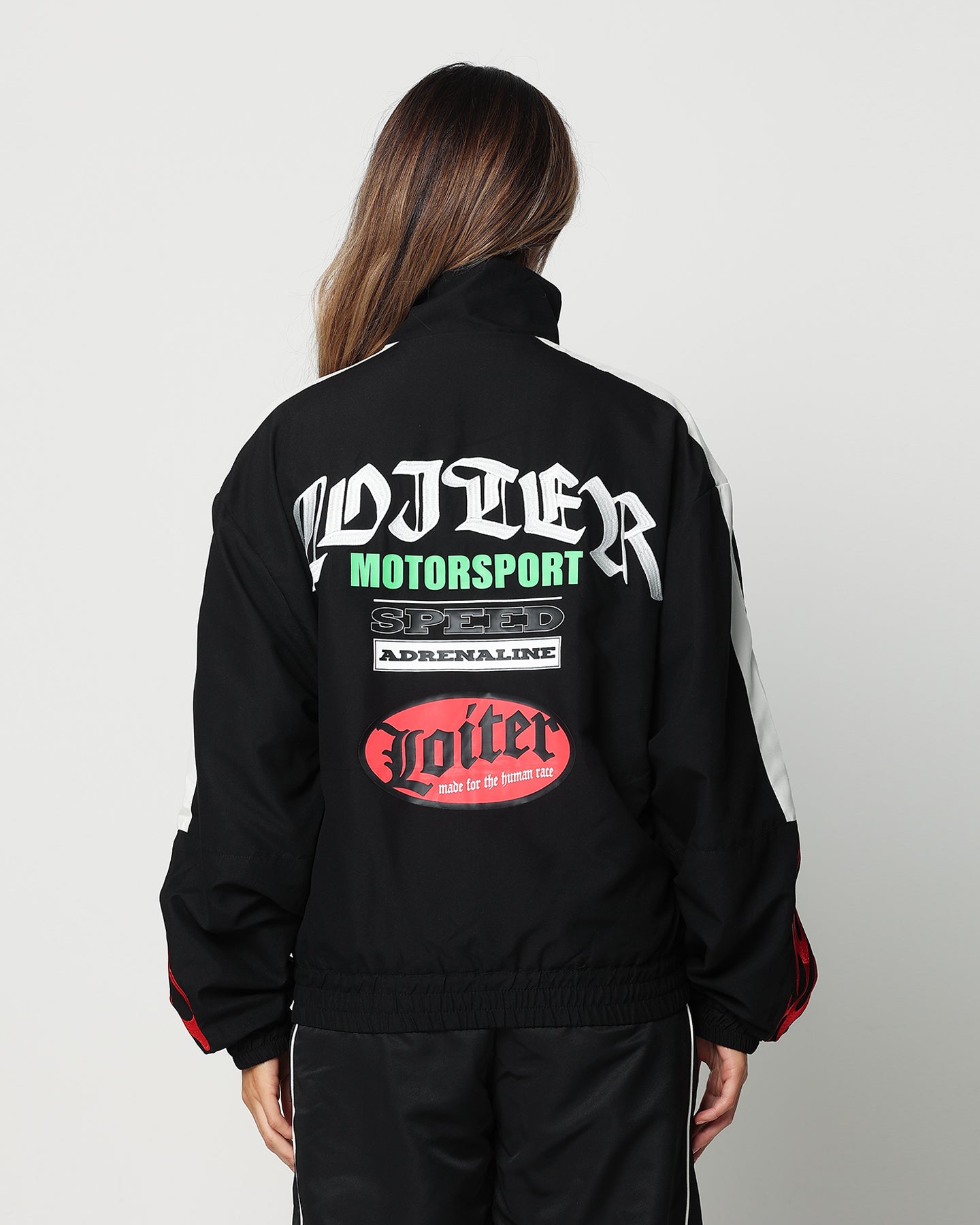 Loiter Speedway Windbreaker Jacket Black、mySite、zt4zffjzw