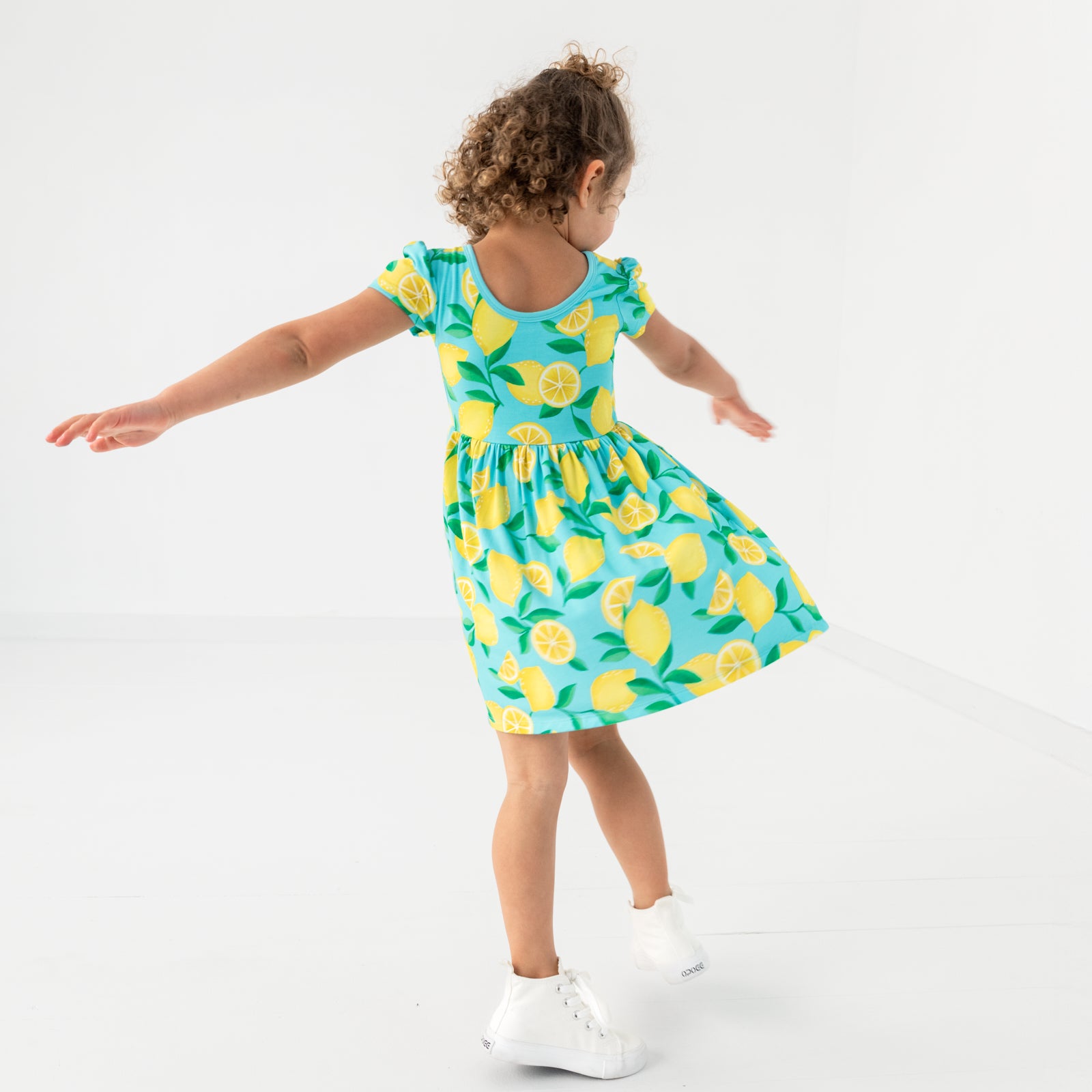  Blue Sunny Citrus Skater Dress、mySite、layawaytickets