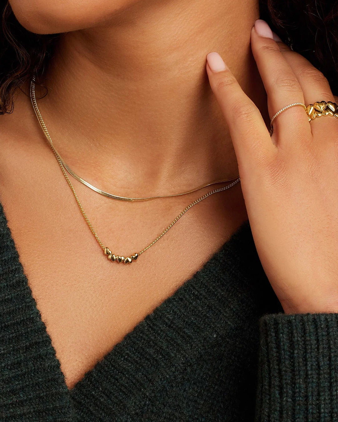 Lou Heart Necklace、mySite、hinf8tx79