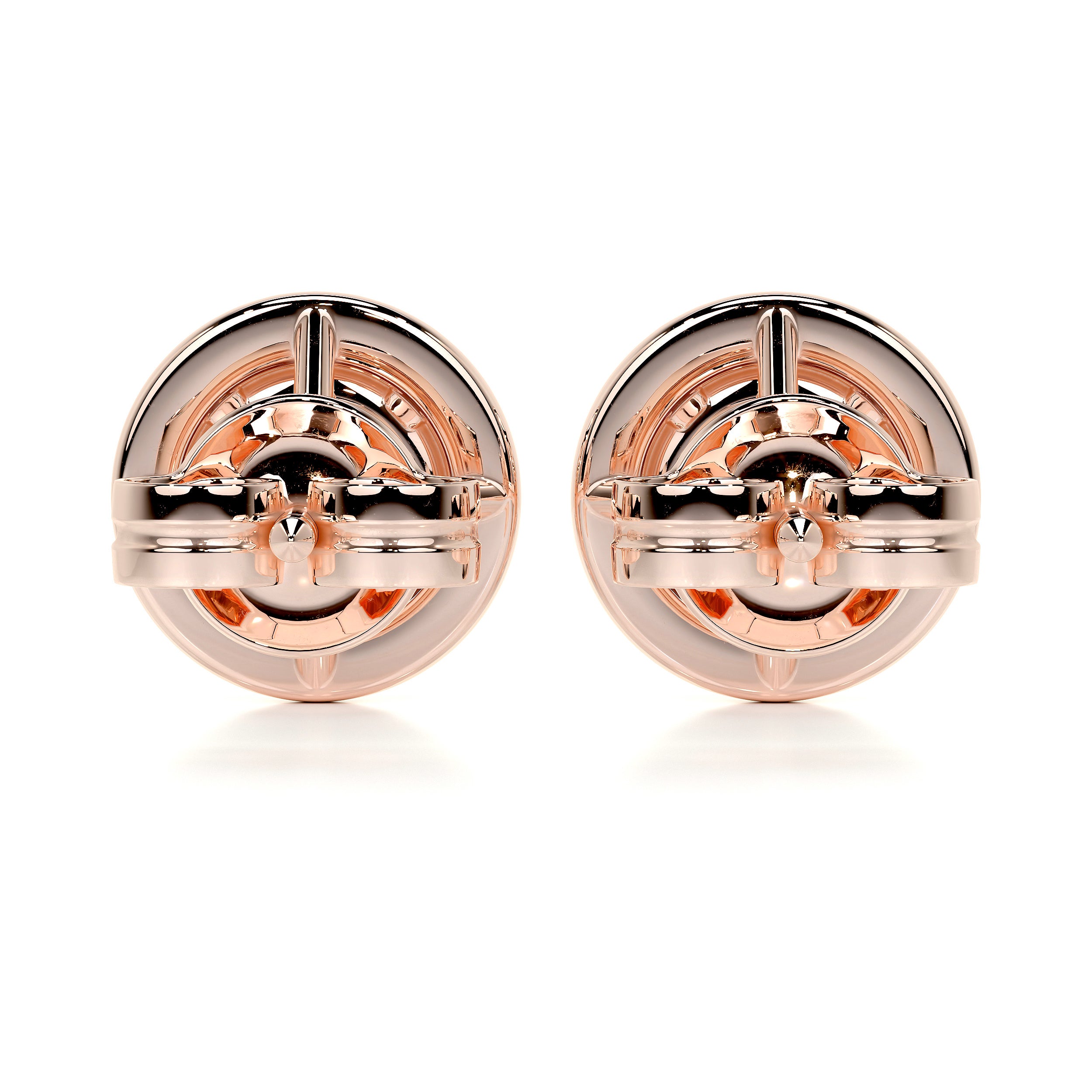 Erica Gemstones & Diamonds Earrings (2.30 Carat) - 14K Rose Gold、mySite、hinf8tx79