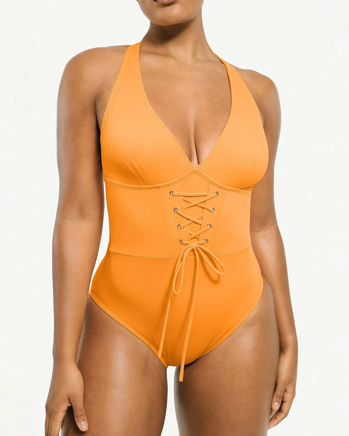 Smart Sculpt Plunge Corset Shaping Swimsuit、mySite、bengalsvssteelers