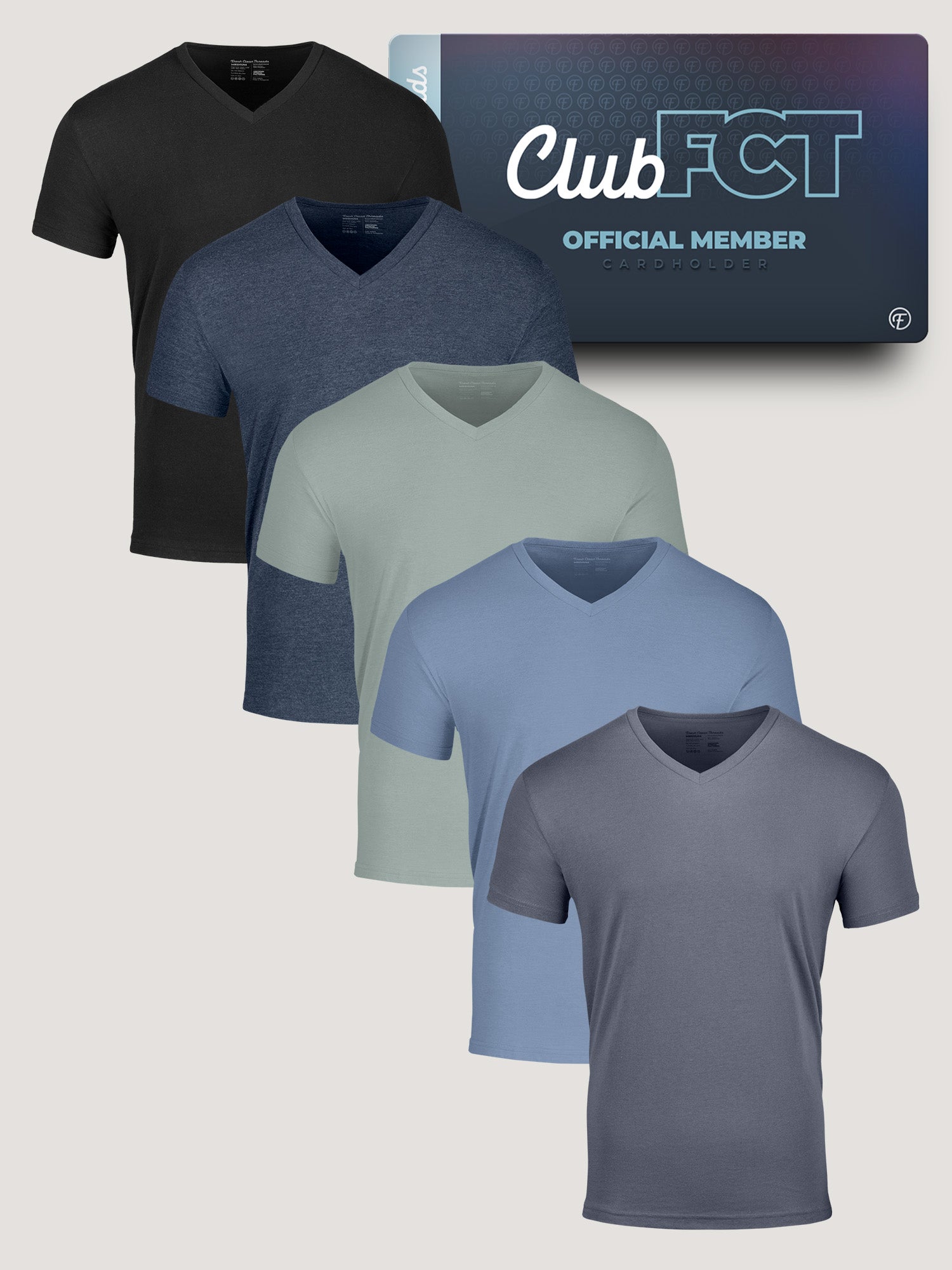  Spring Essentials Member V-Neck 5-Pack、mySite、ghnorth