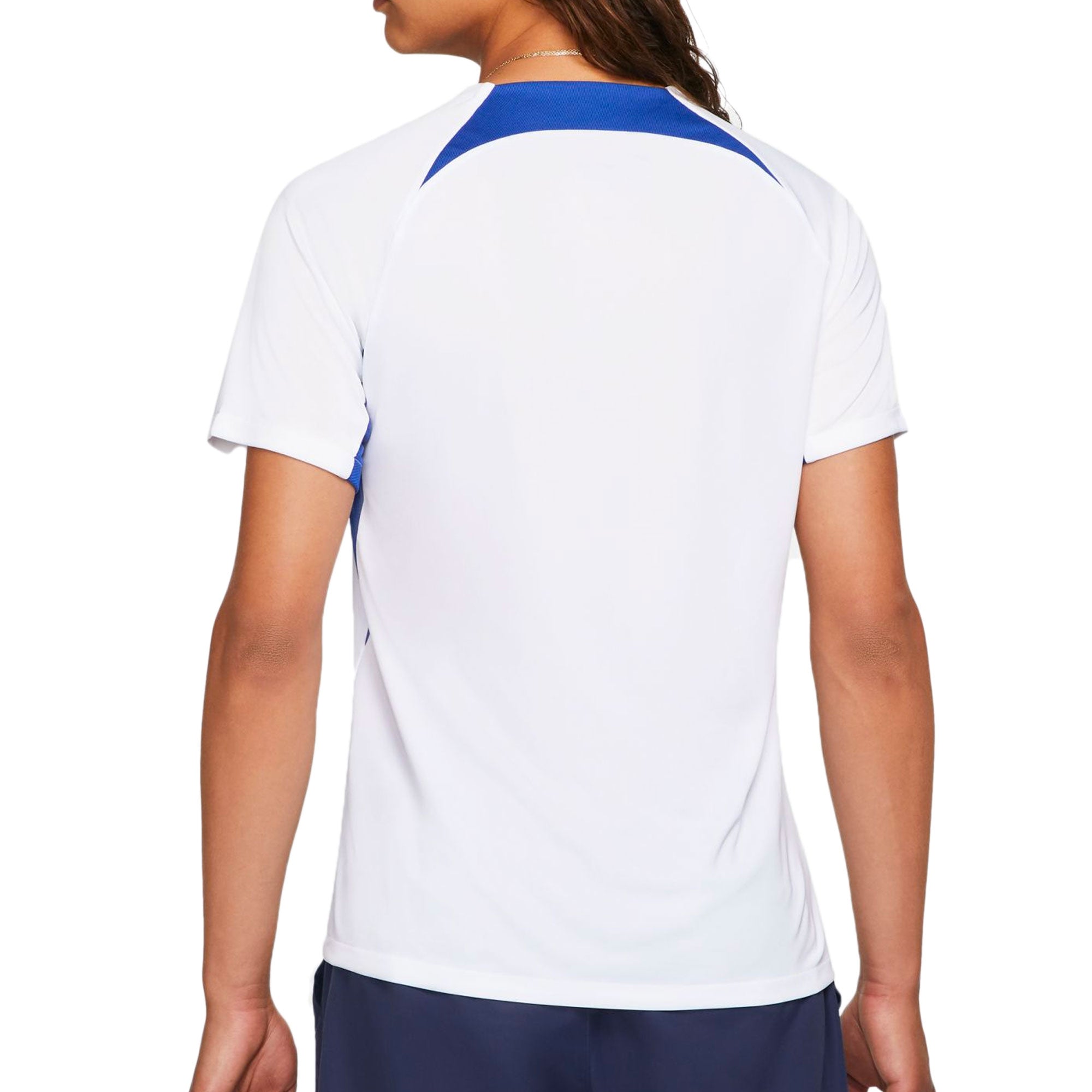 Nike Men's France 2022/23 Training Jersey White/Game Royal、mySite、noshort