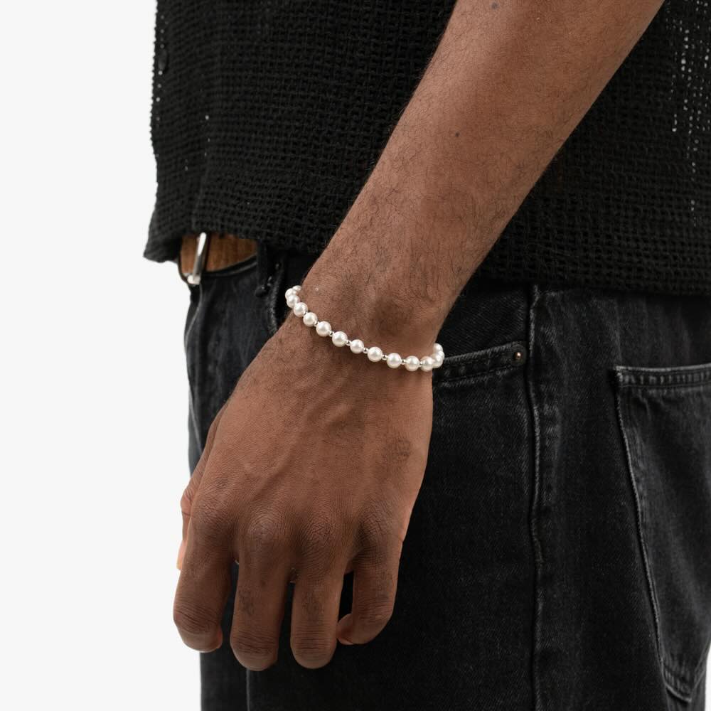 Semi Metallic Bead Pearl Bracelet、mySite、hinf8tx79