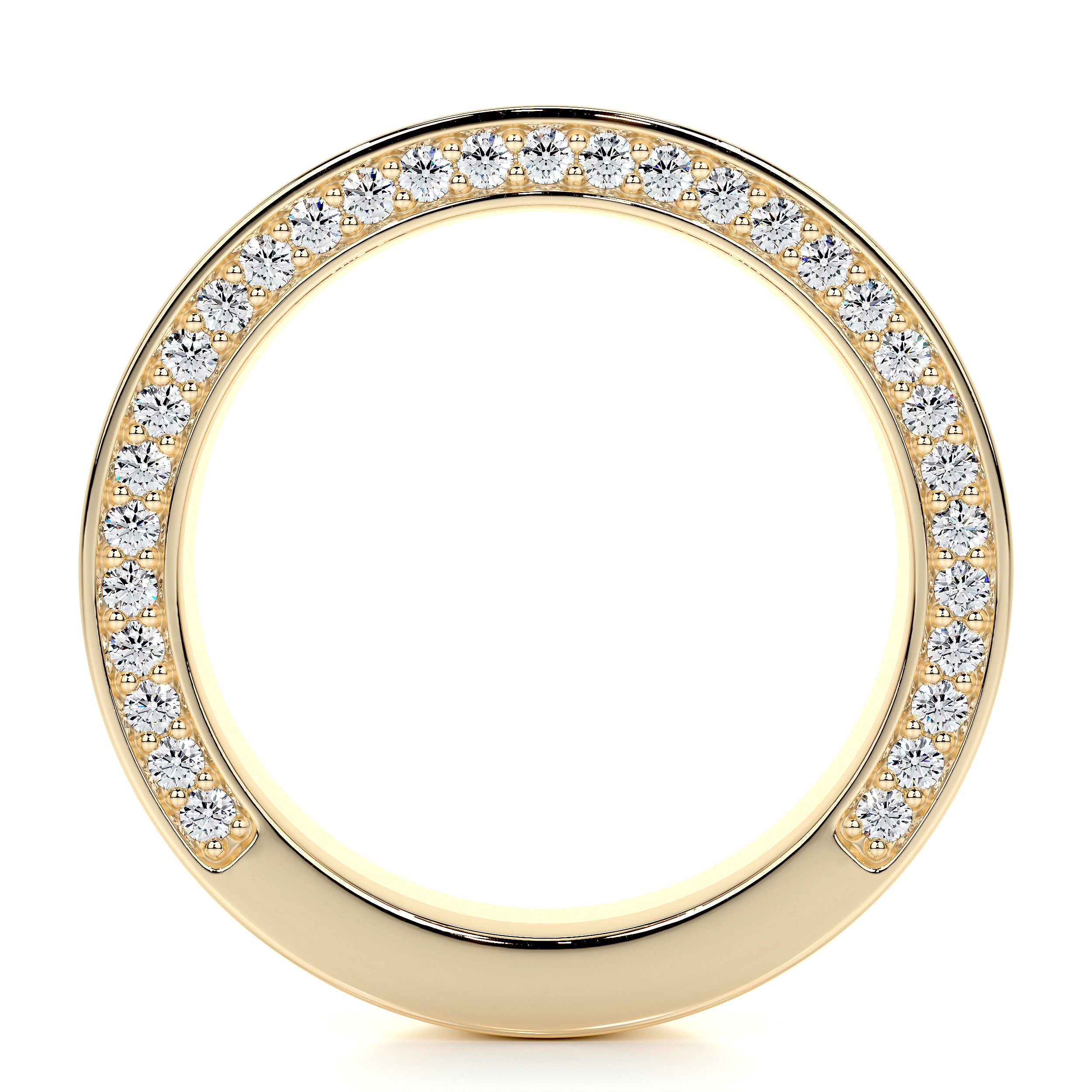 Vera Lab Grown Diamond Wedding Ring (1.3 Carat) -18K Yellow Gold、mySite、hinf8tx79