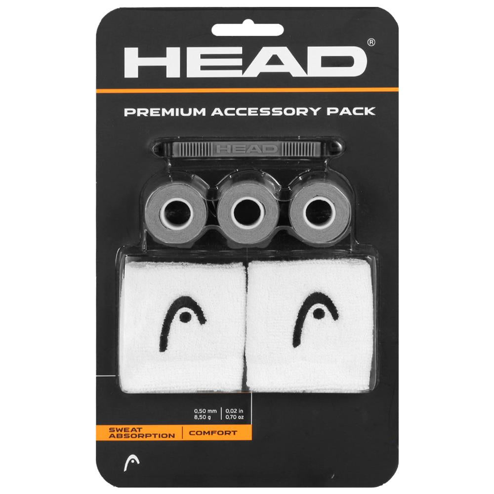 Head Premium Accessory Pack - White/Grey、mySite、neckold