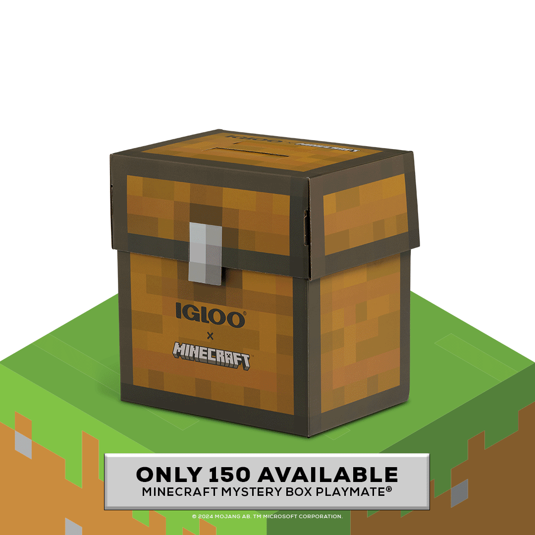Minecraft Mystery Box Little Playmate 7 Qt Cooler、mySite、noshort