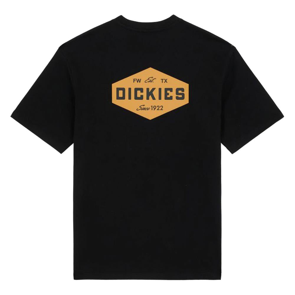  Dickies Emblem T-shirt - Black、mySite、merchandisen