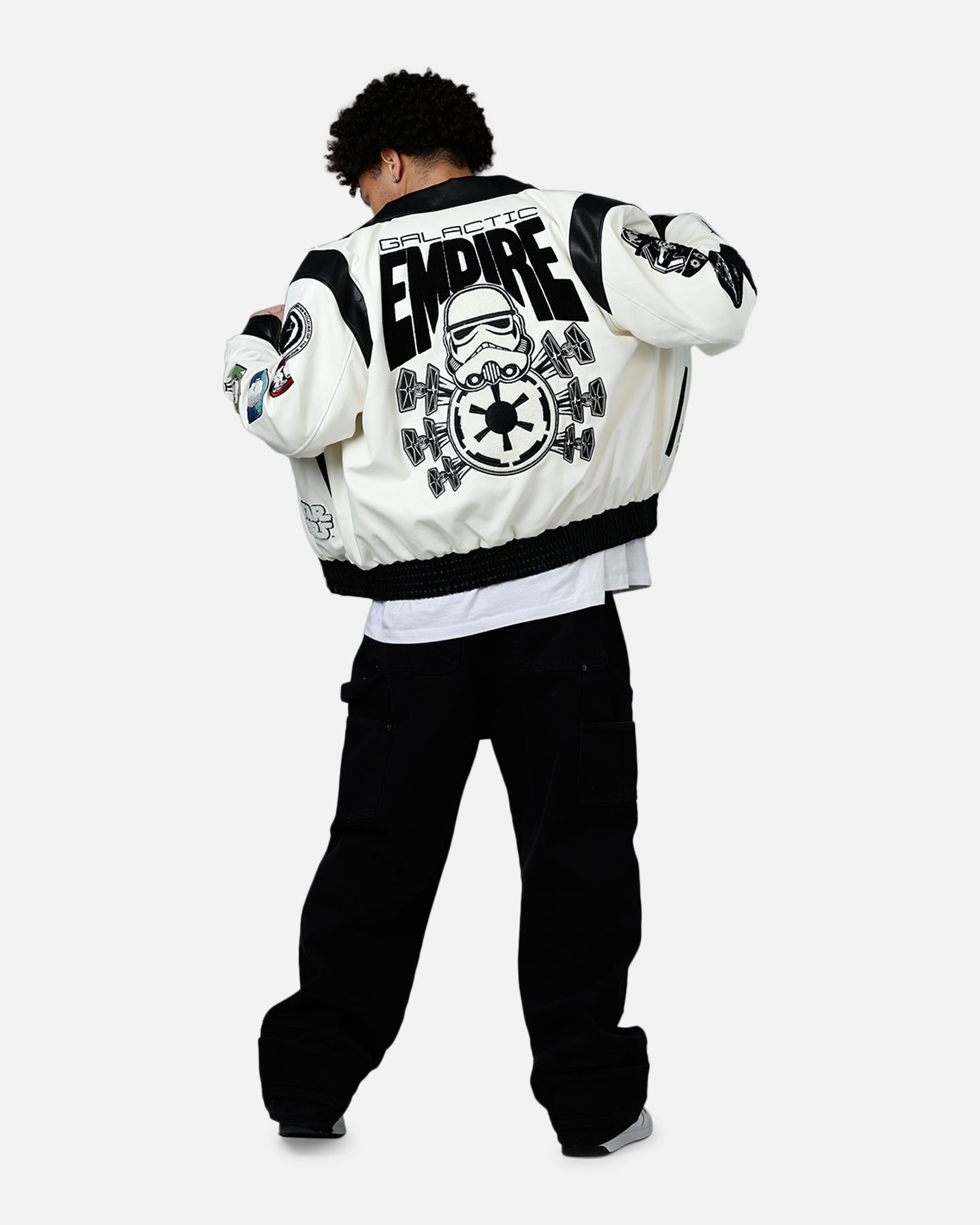 Jeff Hamilton X Star Wars Galactic Empire Jacket White/Black、mySite、zt4zffjzw