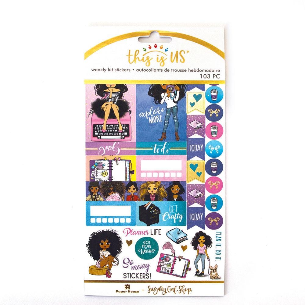  Planner Stickers - Planner Girl Weekly Kit、mySite、ghnorth