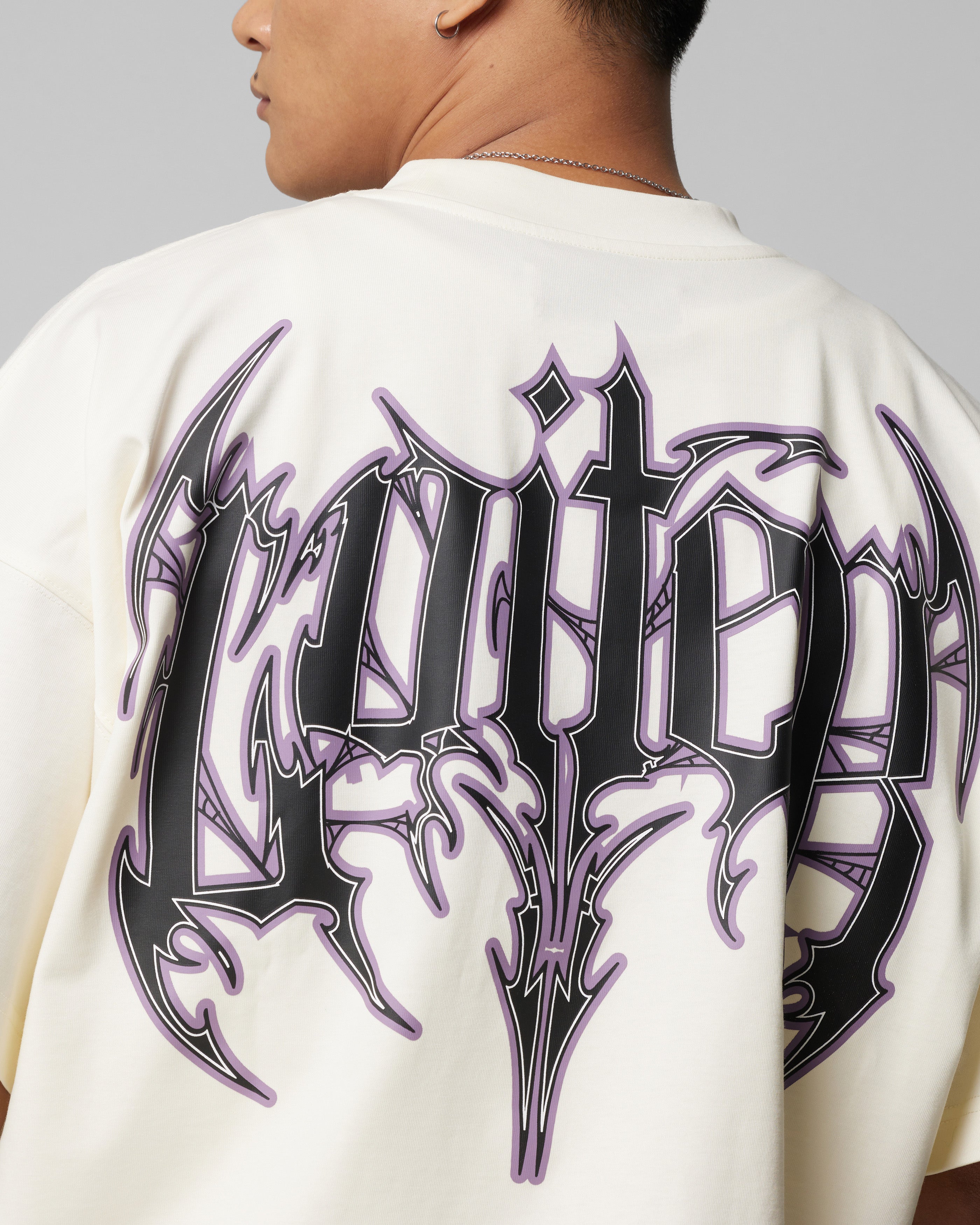 Loiter Metal Boxy T-Shirt Off White、mySite、zt4zffjzw