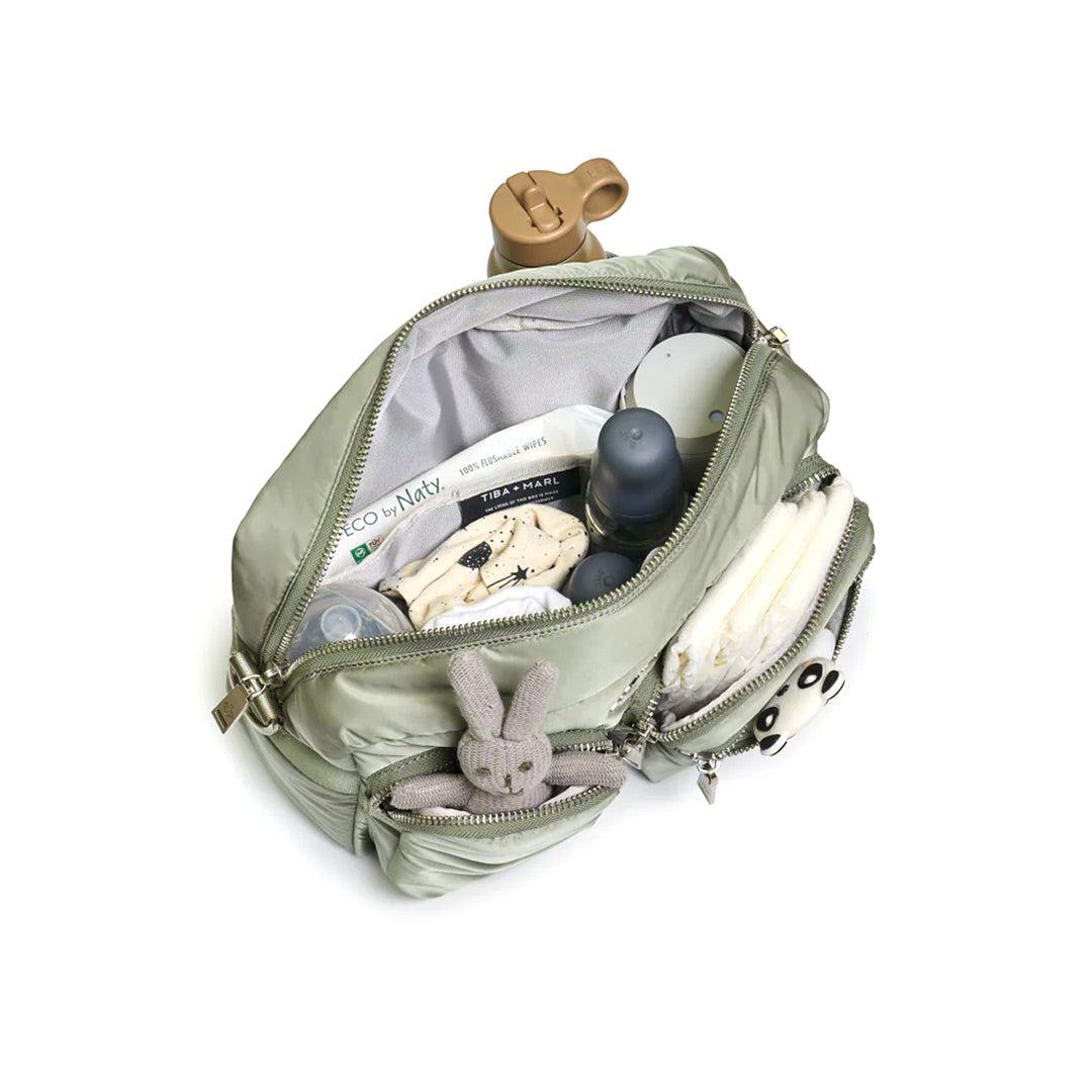  Tiba + Marl Axel Buggy Organiser / Changing Bag - Sage、mySite、merchandisen