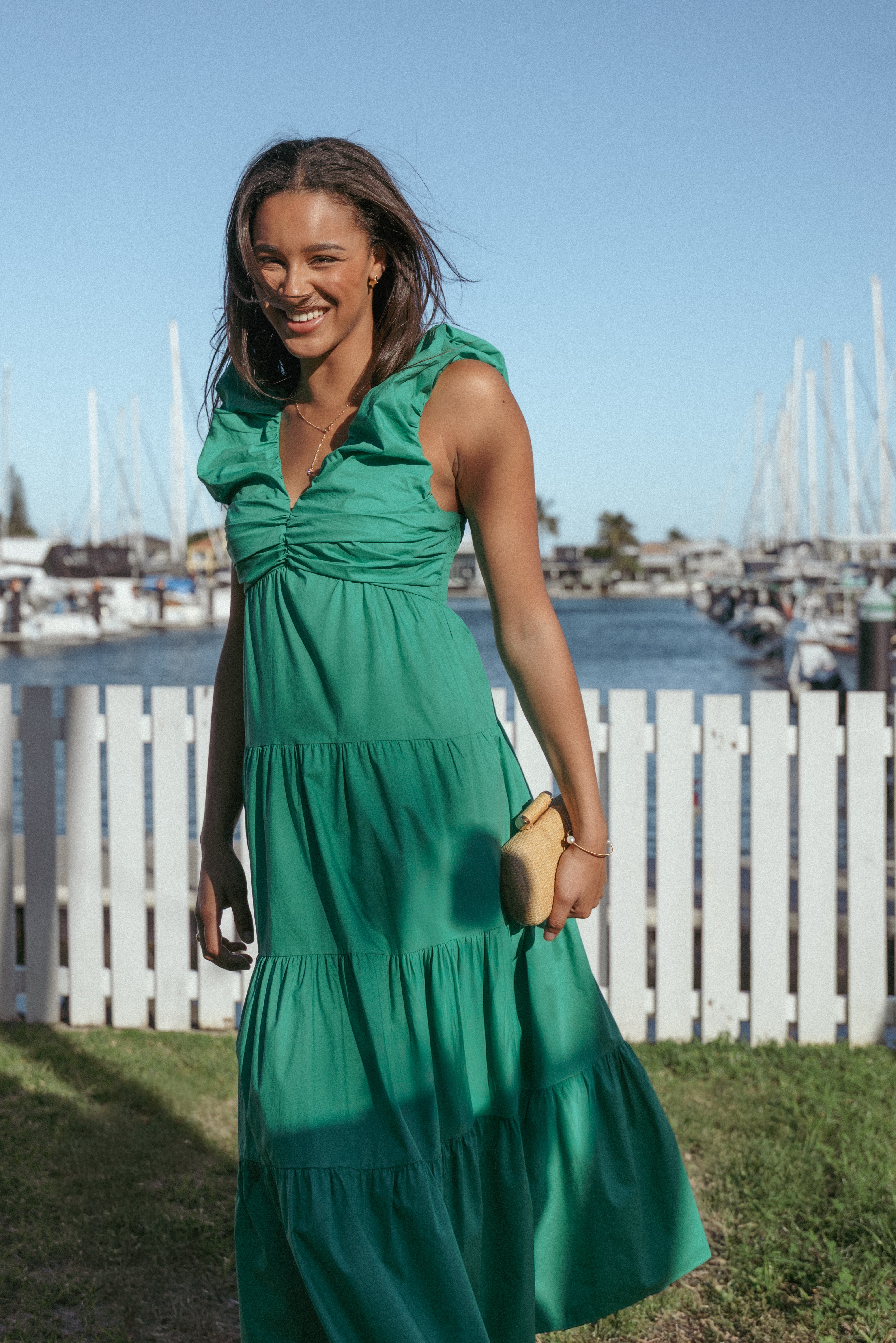  Elina Maxi Dress - Green、mySite、sugarbowlscore