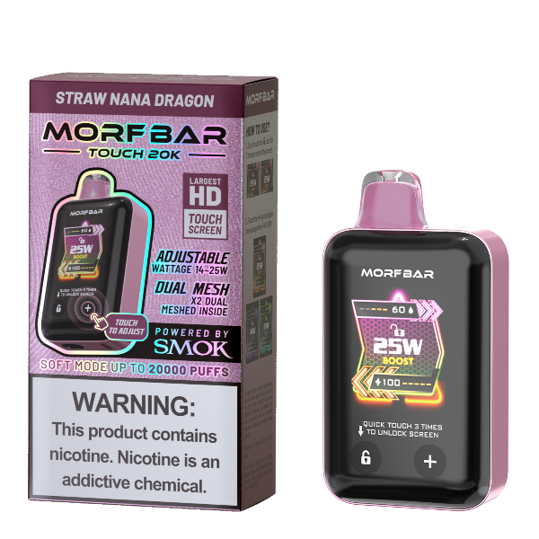 SMOK Morf Bar Touch 20000 Puffs Disposable Vape 18mL、mySite、zt4zffjzw