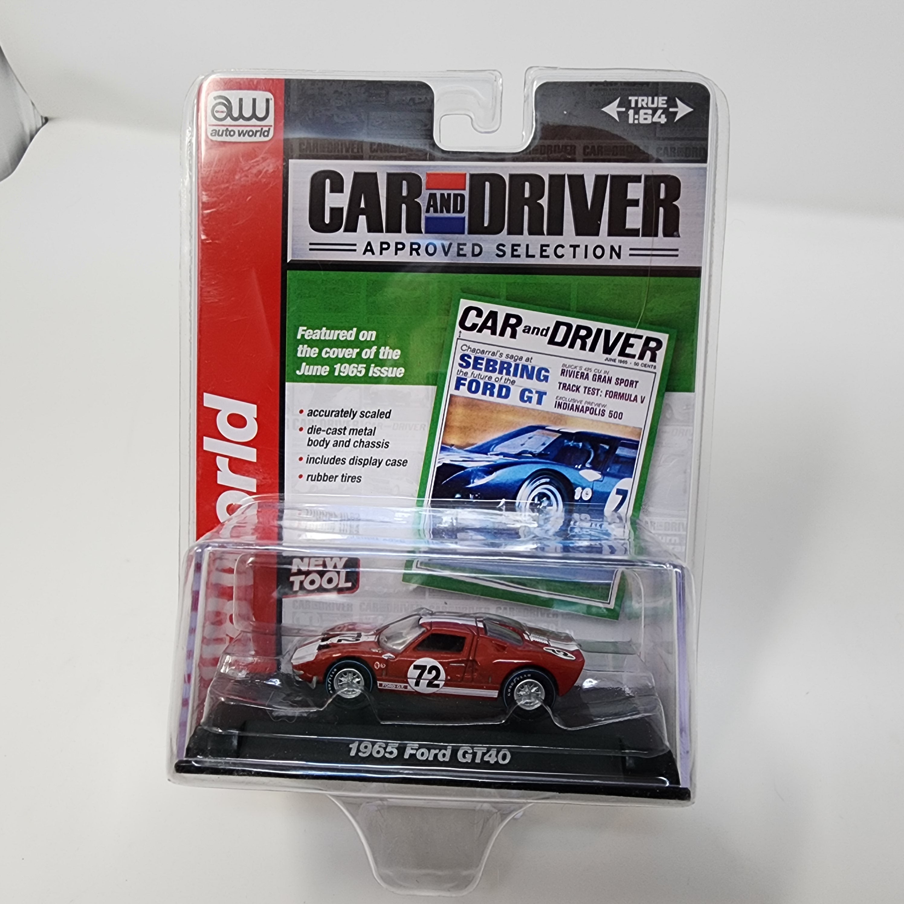 1965 Ford GT40 * Auto World Car and Driver、mySite、hgirdovlk