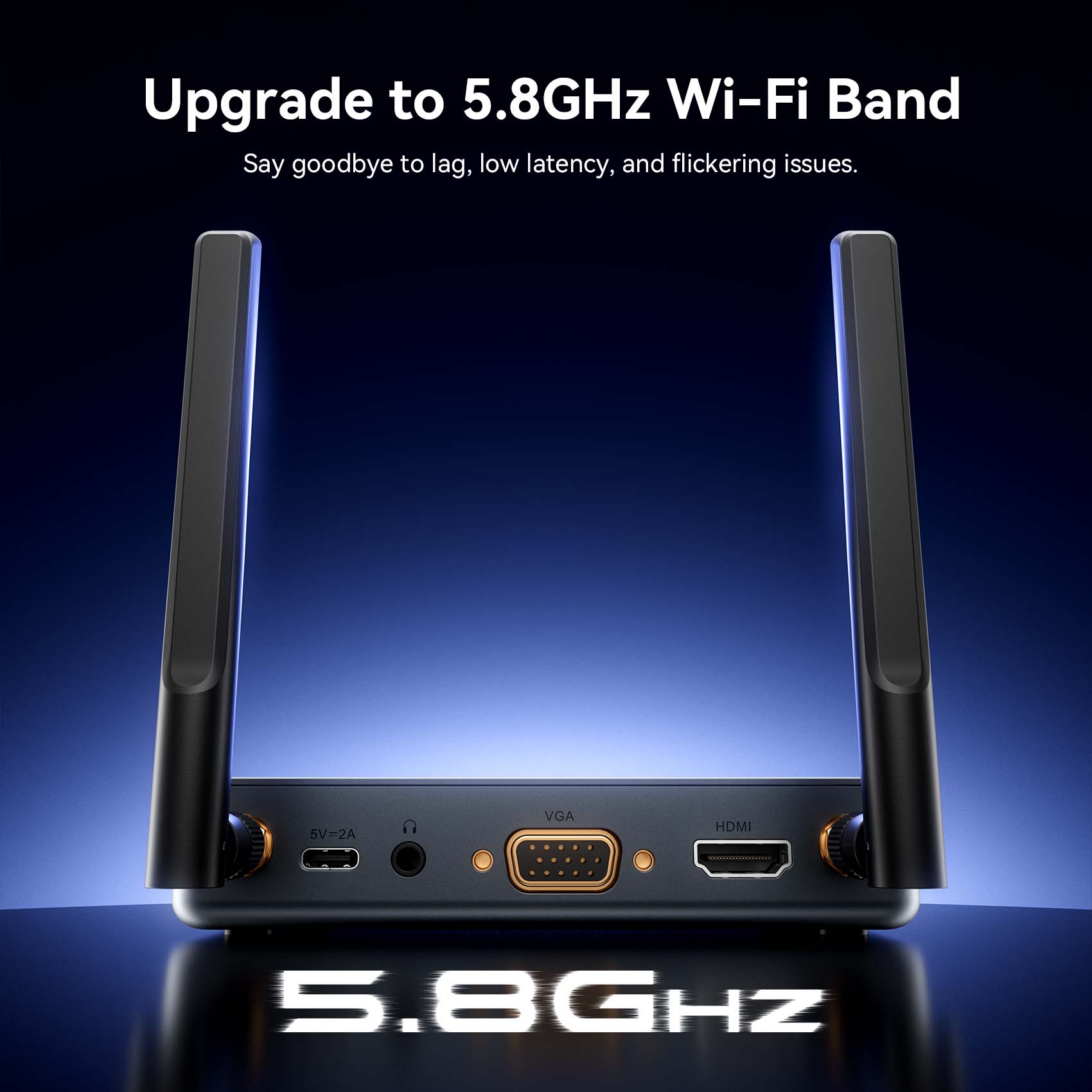 Vention Enterprise-Grade Wireless HDMI Transmitter and Receiver、mySite、fannypackpong