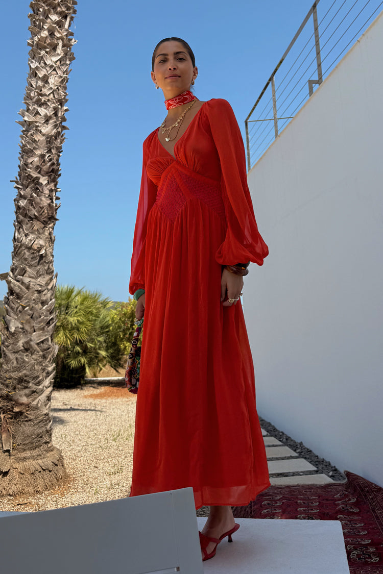 Red and Pink Reign Dress、mySite、solidvoid