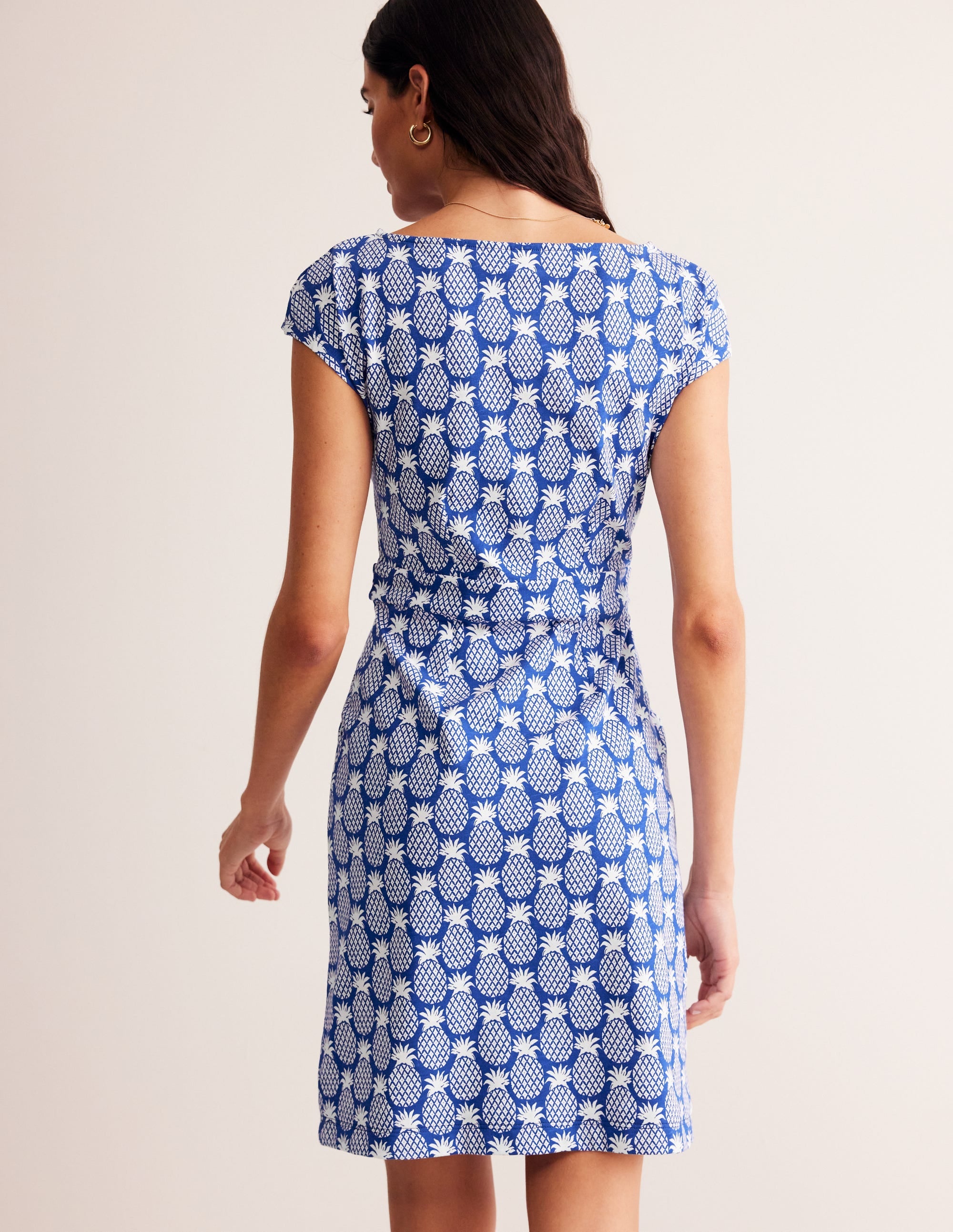  Florrie Jersey Dress-Surf the Web, Pineapple Geo、mySite、ashleygrahame