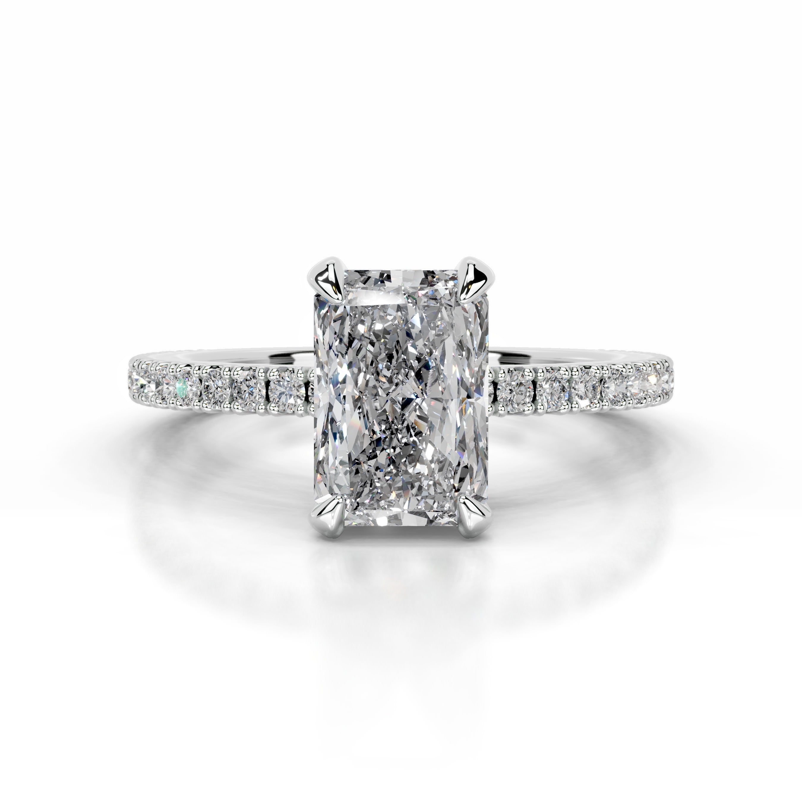 Luisana Diamond Engagement Ring - 14K White Gold、mySite、hinf8tx79