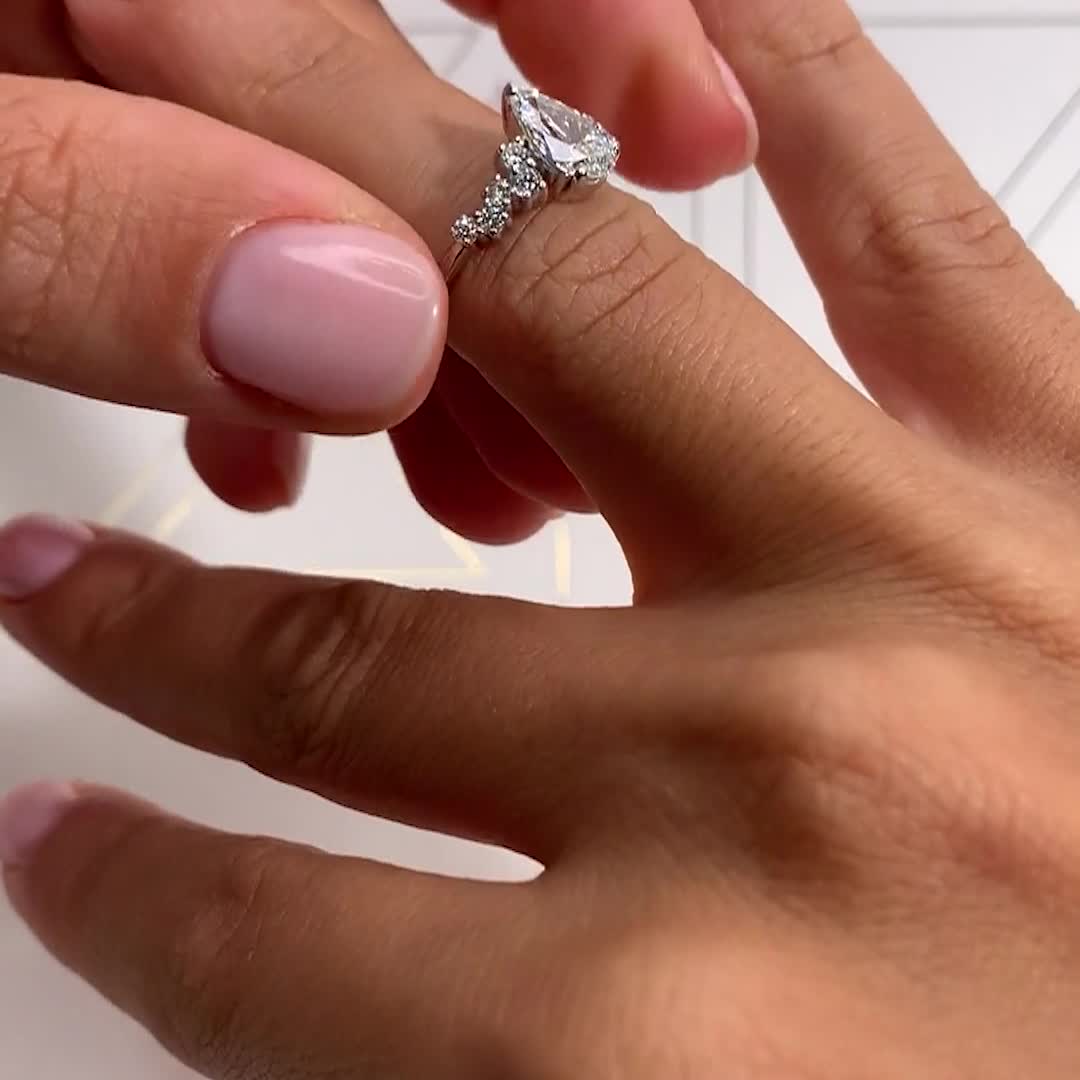 Mabel Lab Grown Diamond Ring -Platinum、mySite、hinf8tx79