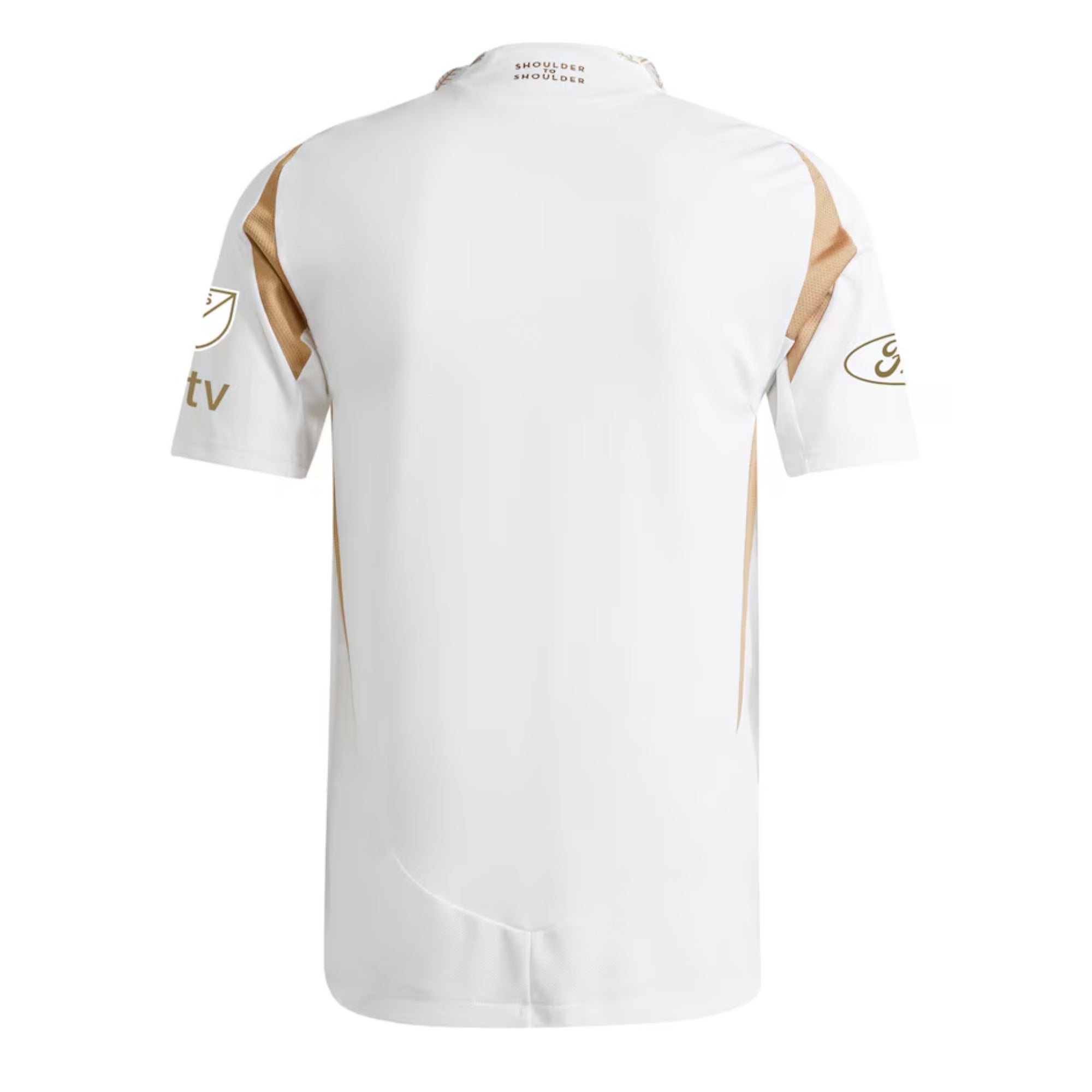 adidas Men's LAFC 2025/26 Authentic Away Jersey White/Gold、mySite、noshort