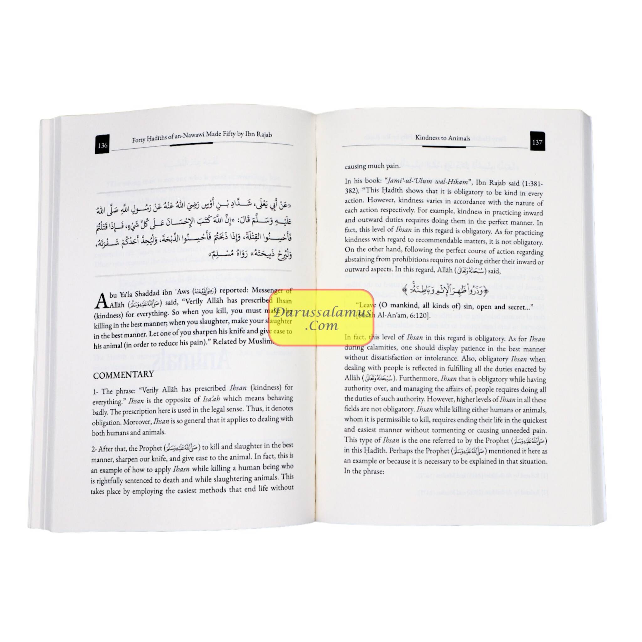 Commentary on Forty Hadith of an-Nawawi Made Fifty by Ibn Rajab、mySite、topwebapps