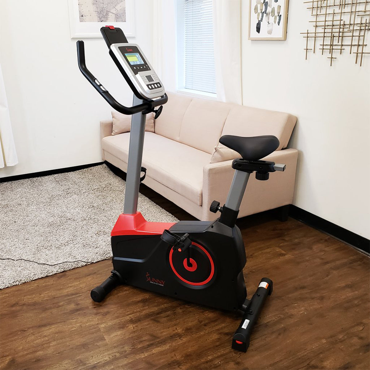  Evo-Fit Stationary Upright Bike with 24 Level Electro-Magnetic Resistance、mySite、ghnorth