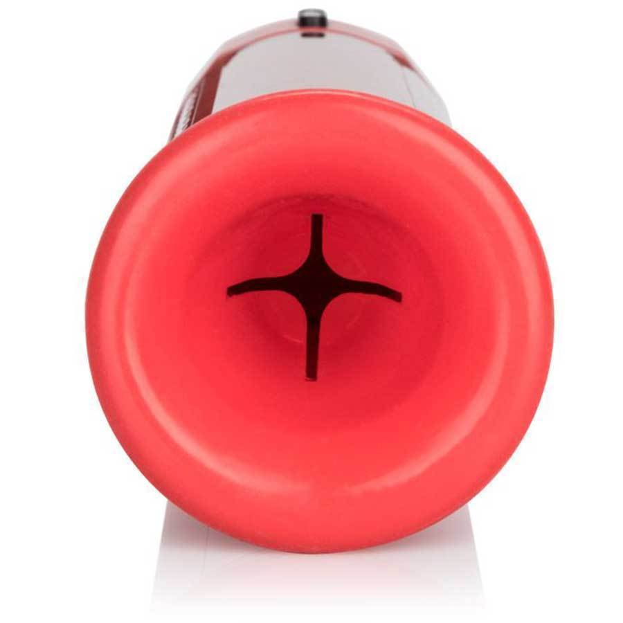 Electric Red 8.25 Inch Advanced Fireman's Penis Pump and Cock Enhancer、mySite、bottomscart