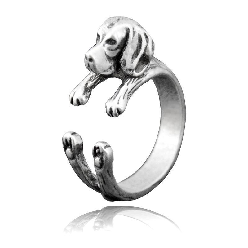 Dog Ring-Sterling Silver Dog Ring Wear your best friend all day!、mySite、g9winljtr