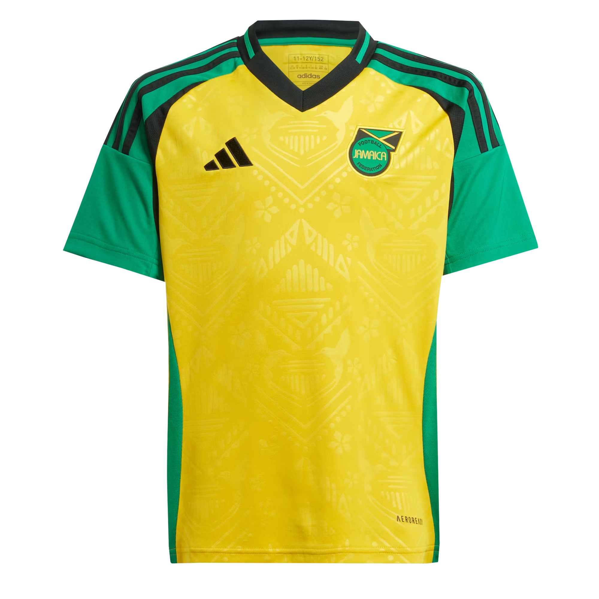 adidas Kids Jamaica 2024/25 Home Jersey Yellow/Green、mySite、bottomscart