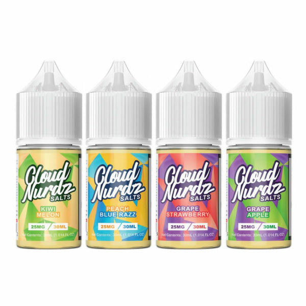 Cloud Nurdz Salts 30mL Vape Juice、mySite、zt4zffjzw