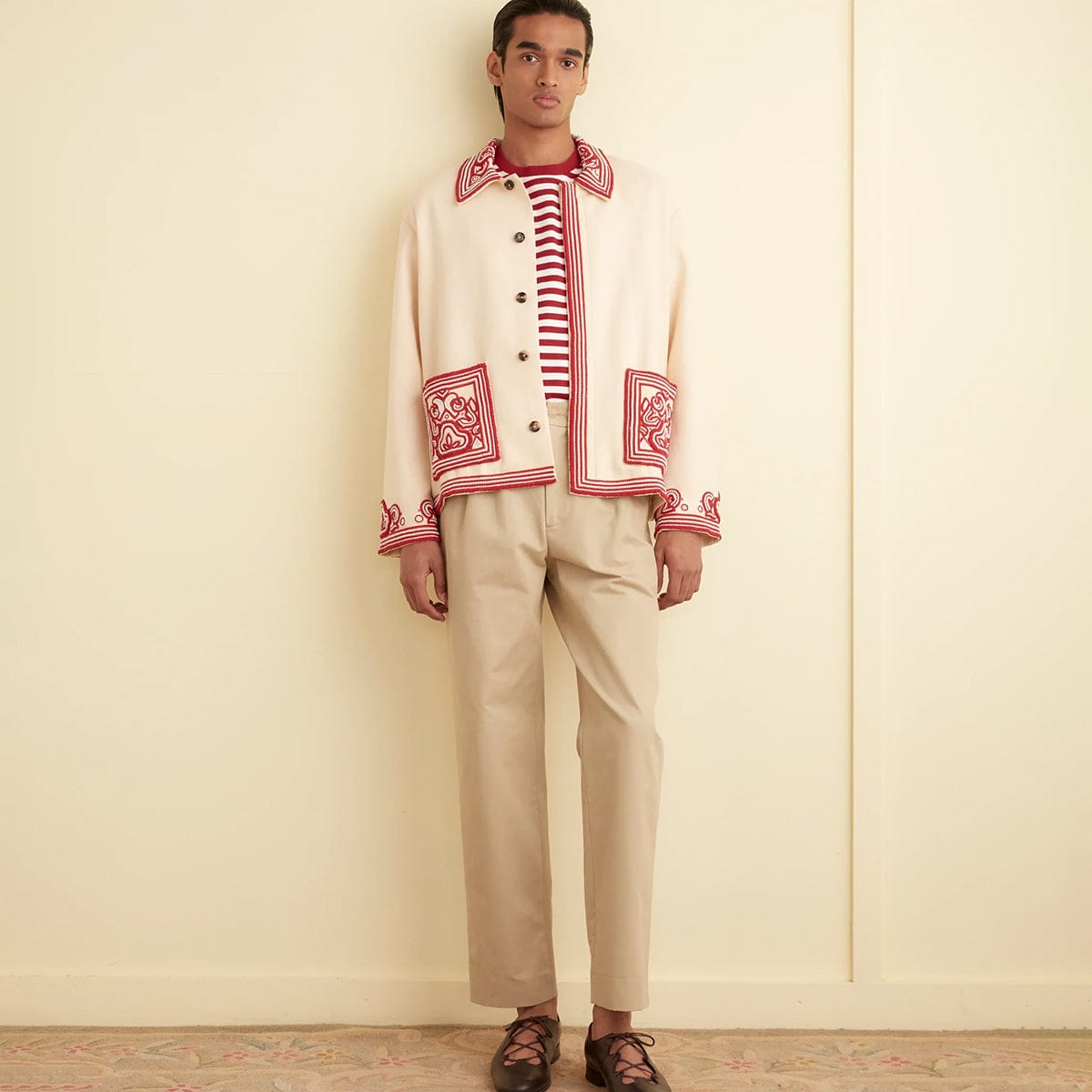 BEADED FLORA JACKET、mySite、zt4zffjzw