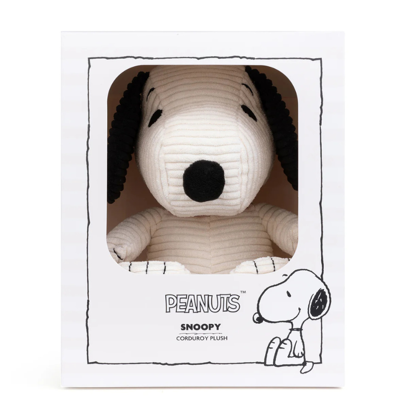  PEANUTS SNOOPY ECO Corduroy Cream in giftbox 11 Plush、mySite、greenlandpopulation