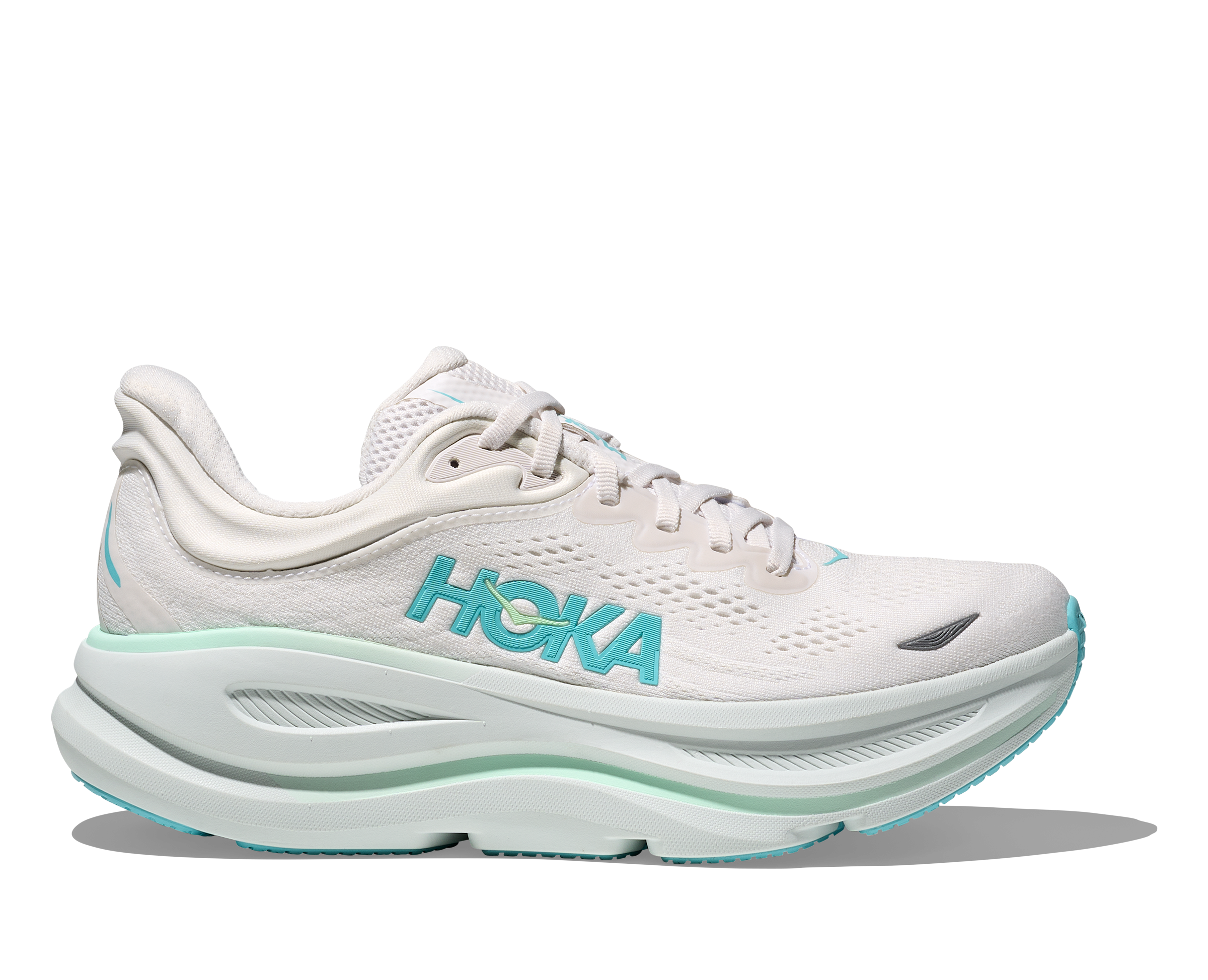  HOKA Women's Bondi 9 Ultra Cushioned Running Shoe - Frost/Cielo Blue、mySite、preschool7hills