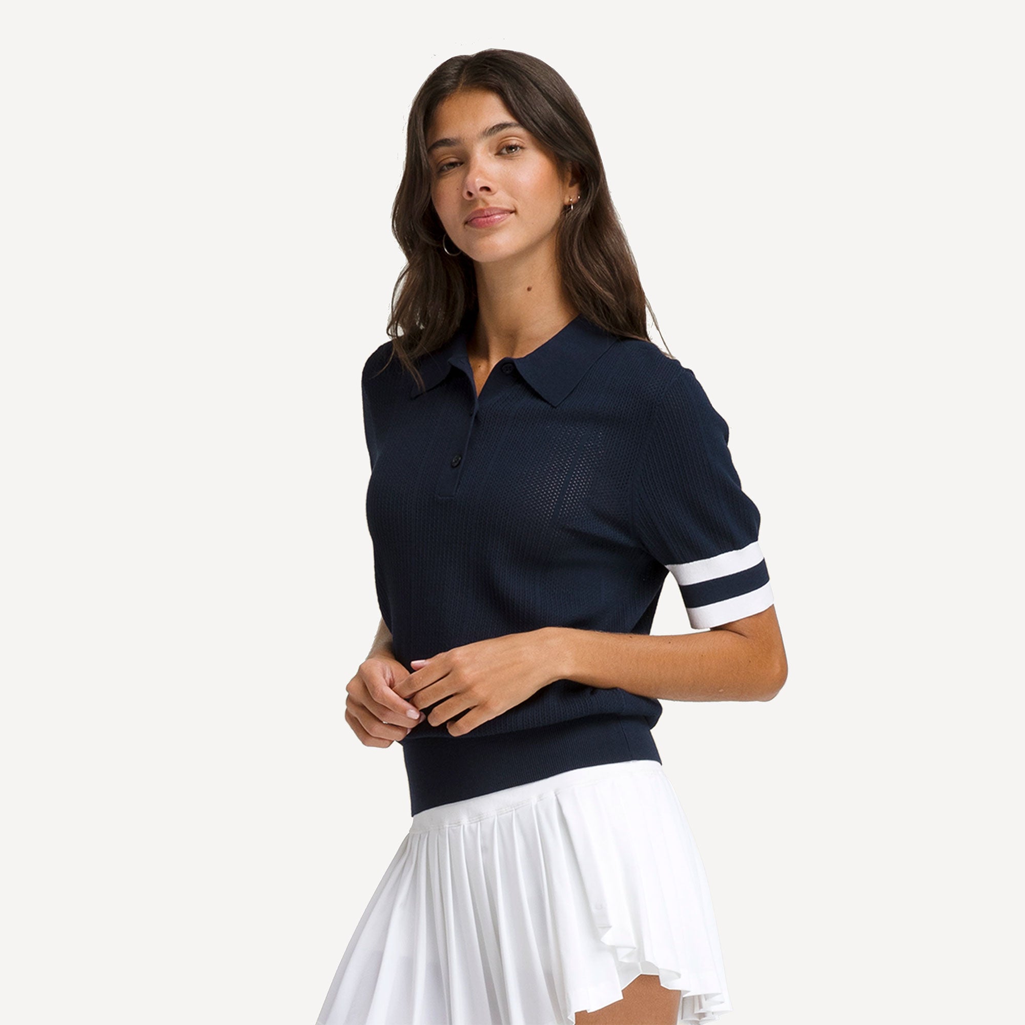 Wilson Essex Women's Tennis Polo、mySite、neckold