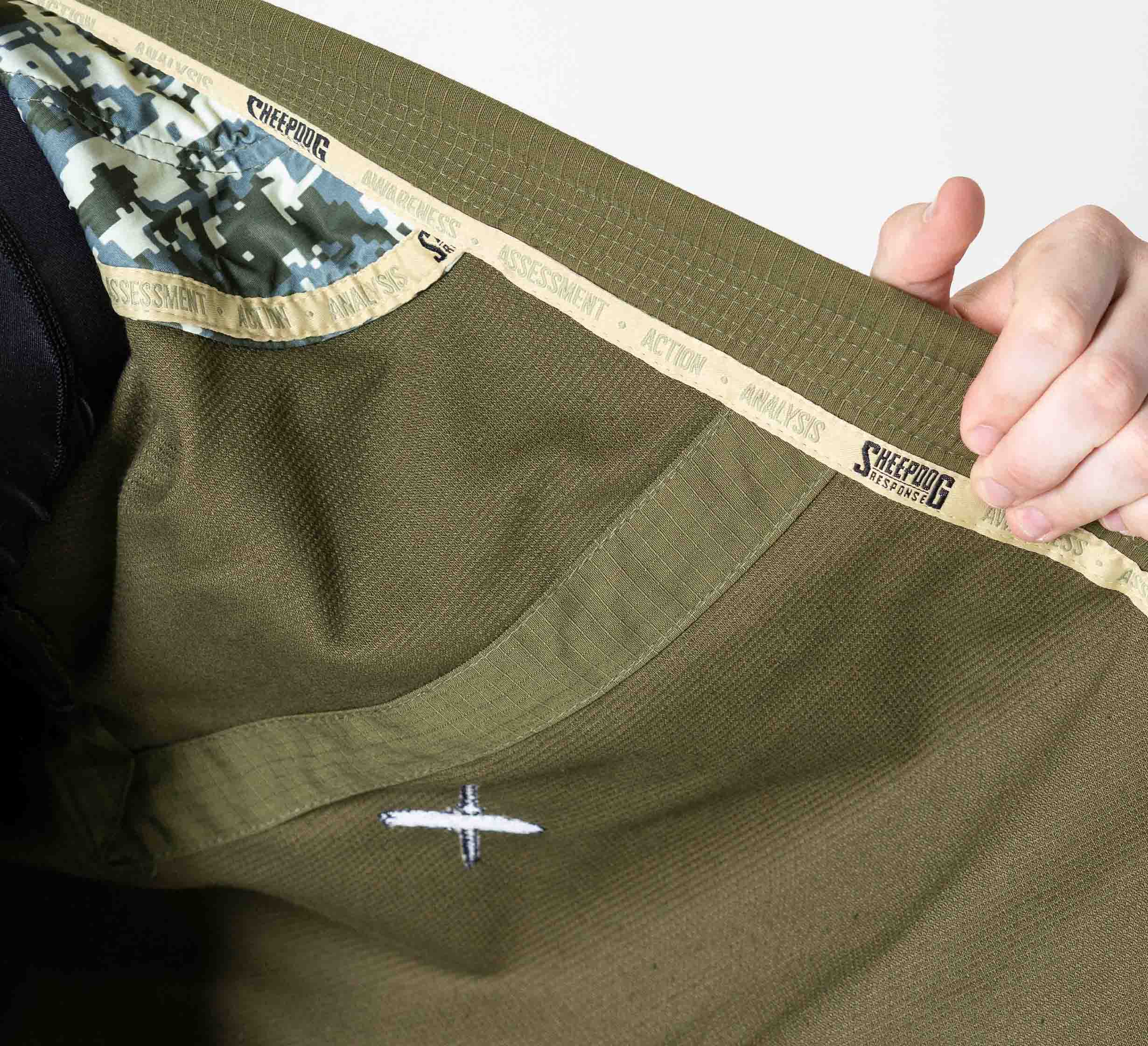 Suparaito BJJ Gi Sheepdog Response Edition Military Green、mySite、gigharbornorthrealestate