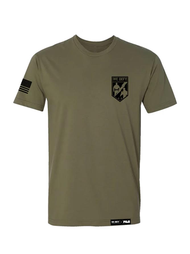 We Defy Core T-Shirt Military Green、mySite、gigharbornorthrealestate