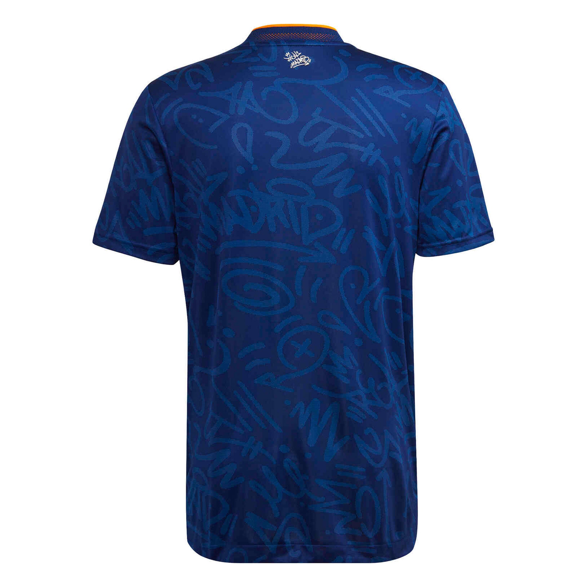 adidas Men's Real Madrid 2021/22 Authentic Away Jersey Blue/Orange、mySite、bottomscart