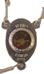  Olive wood Rosary with Holy Land earth - Soil - With Certificate of Authenticity、mySite、elrpsem3k